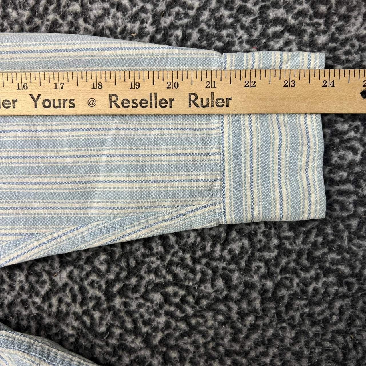 U.S. Polo Assn. U.S. Polo Assn. Button Down Shirt Men Blue Striped Cotton M Size US M / EU 48-50 / 2 - 5 Thumbnail