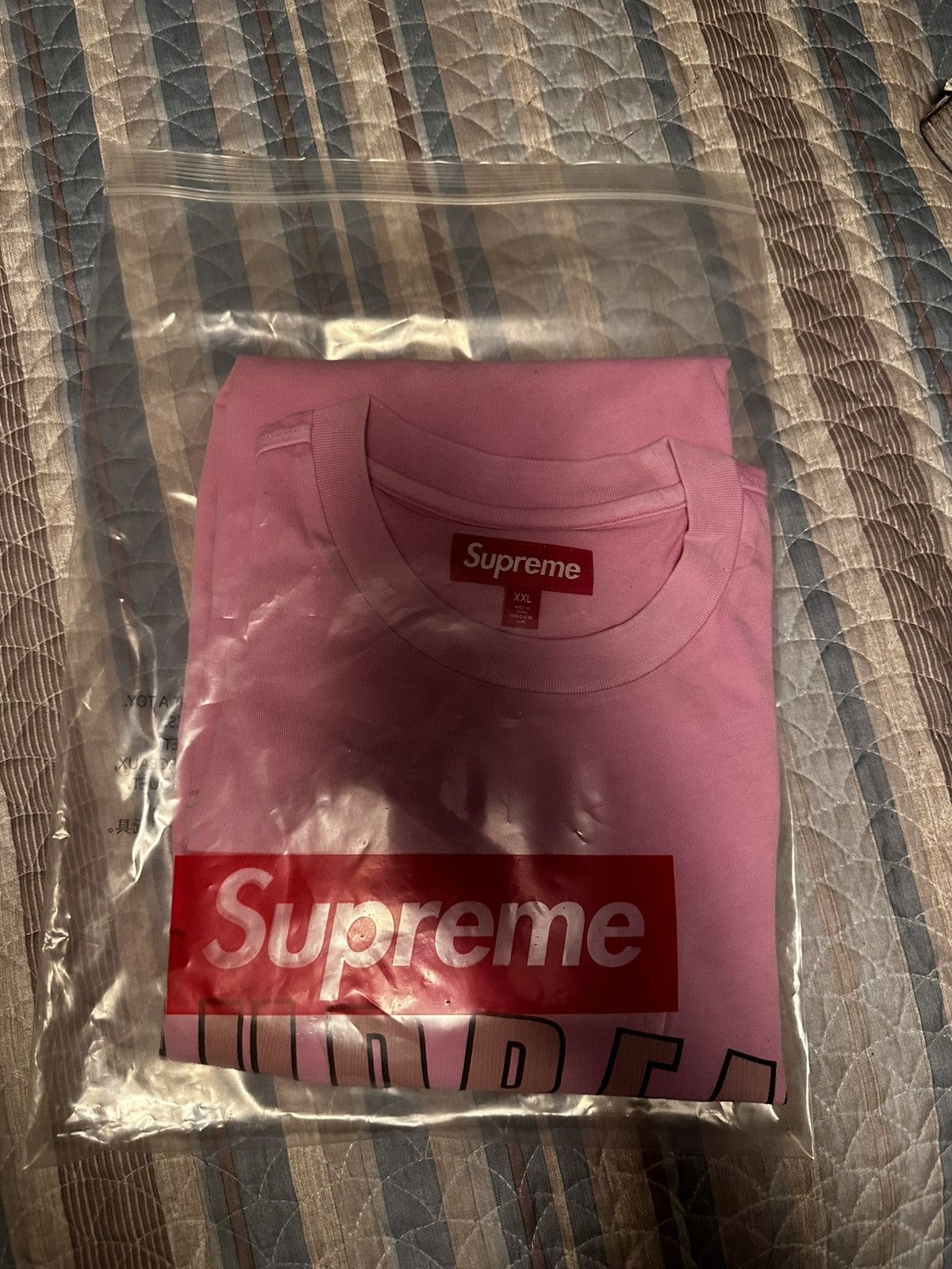 image of Supreme Cracked Arc S/s 2024 in Pink, Men's (Size 2XL)