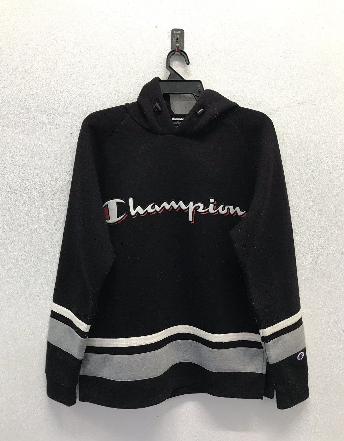 Champion × Vintage Vintage Champion Big Logo Hoodie Size US L / EU 52-54 / 3 - 1 Thumbnail