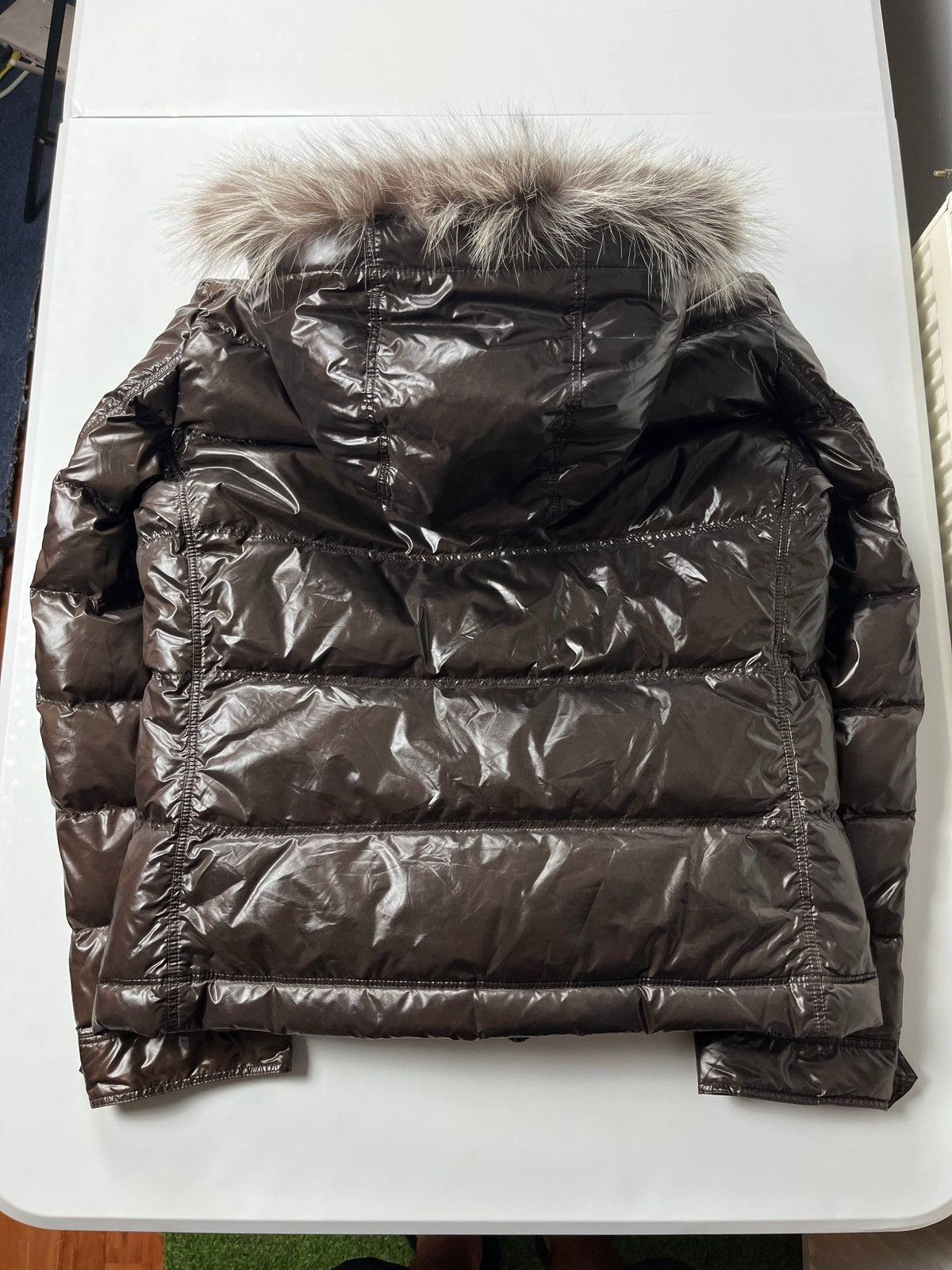 Burberry 00’ Japanese Burberry fur puffer jacket Size US L / EU 52-54 / 3 - 10 Thumbnail
