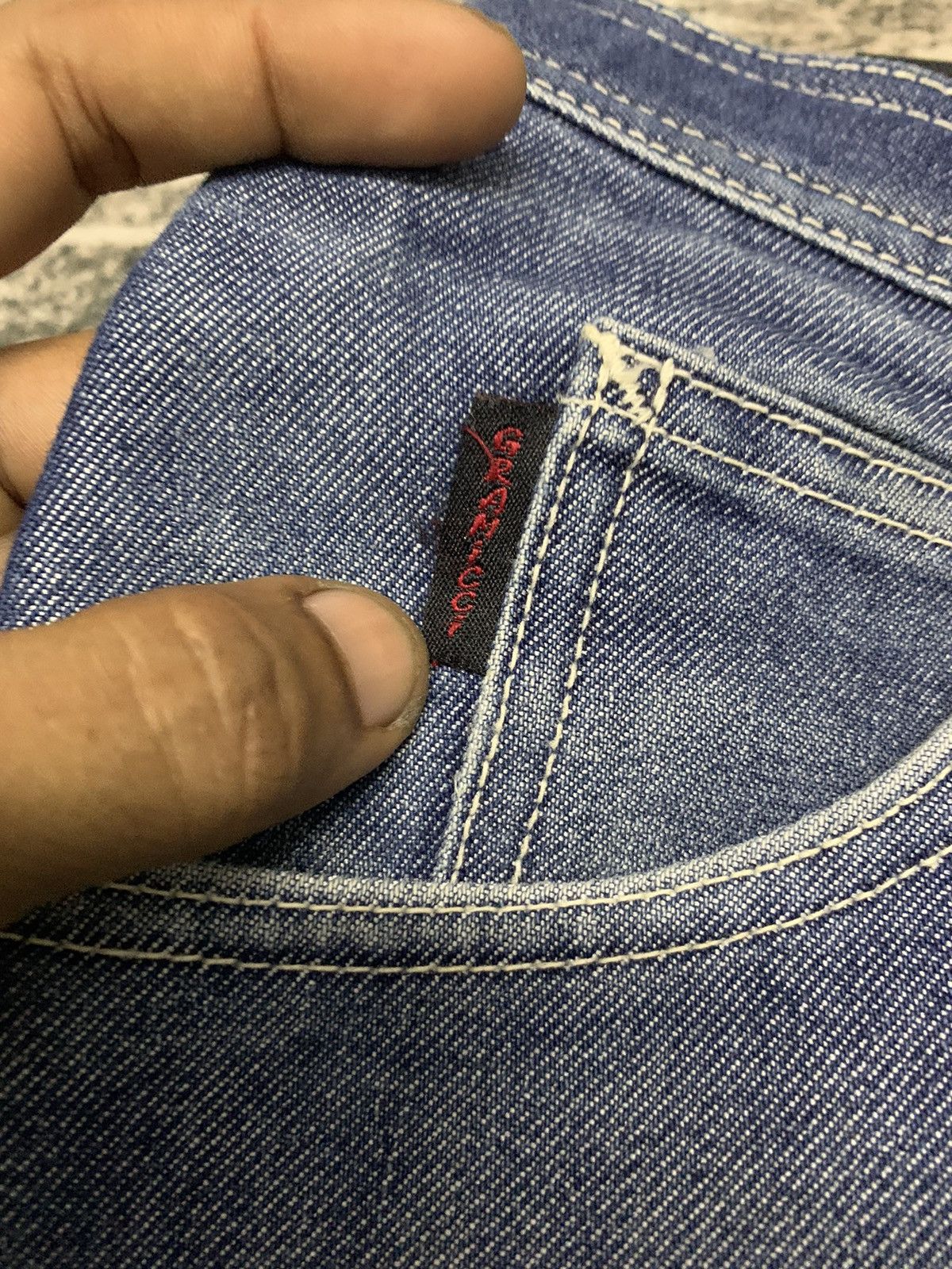 Gramicci 🔥BAGGY🔥90s GRAMICCI BAGGY DENIM PANT Size US 35 - 6 Thumbnail