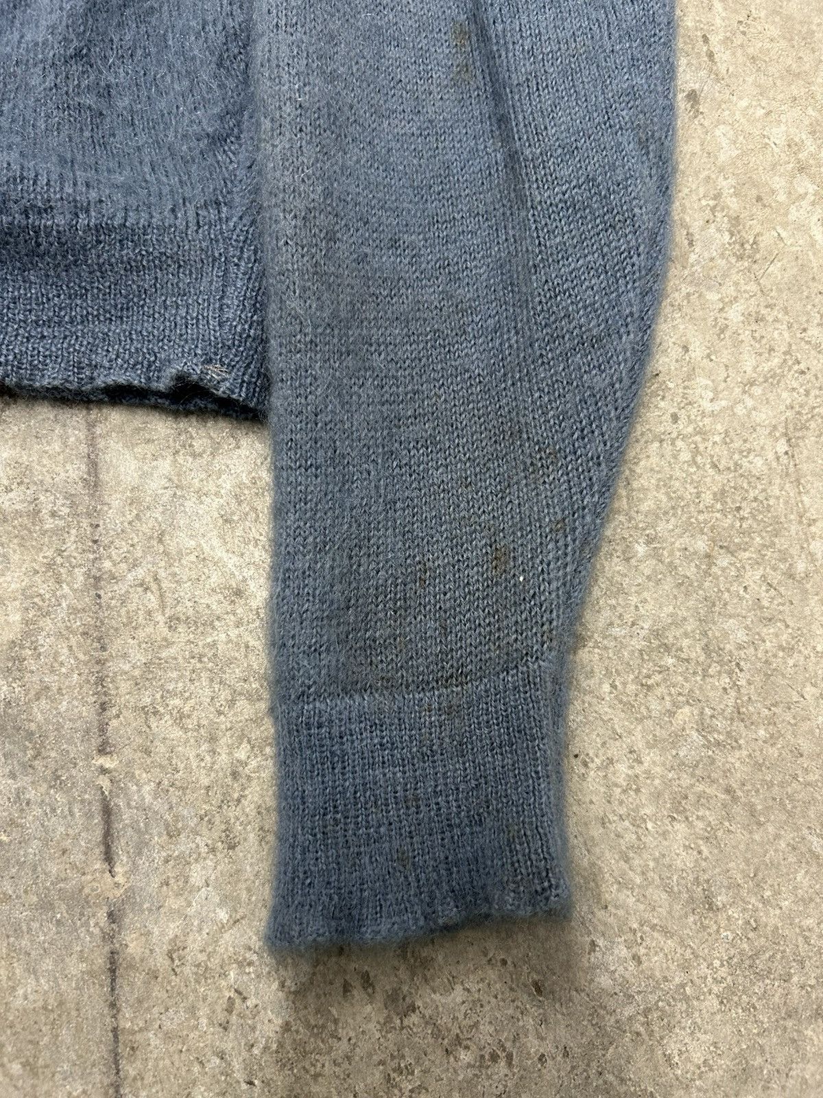 Vintage Vintage blue mohair cardigan Kurt cobain rare Size US M / EU 48-50 / 2 - 6 Thumbnail