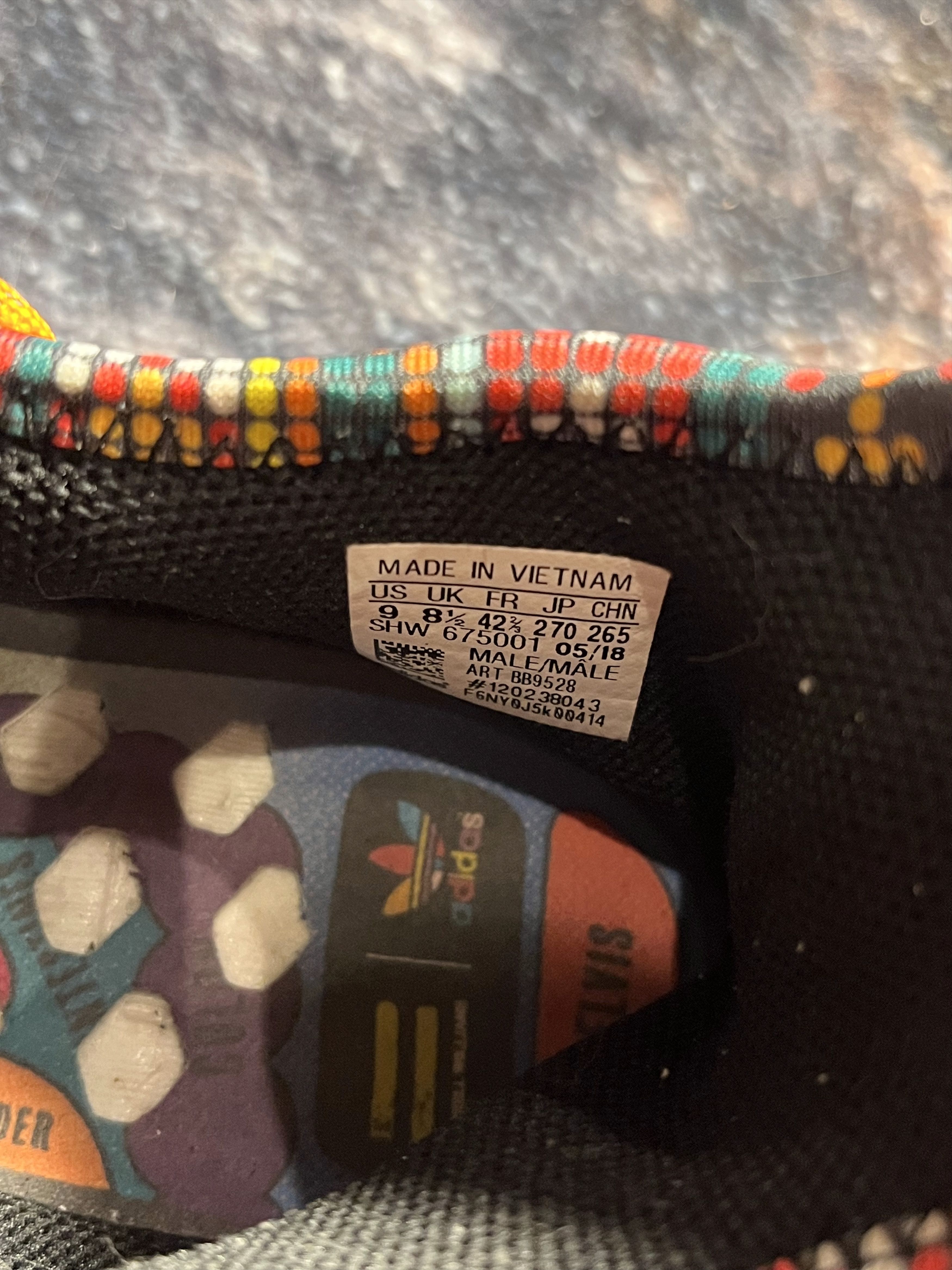 Adidas Adidas Pharrell Williams Solar HU NMD "Solar Pack - M1L3L3" Size US 9 / EU 42 - 7 Thumbnail