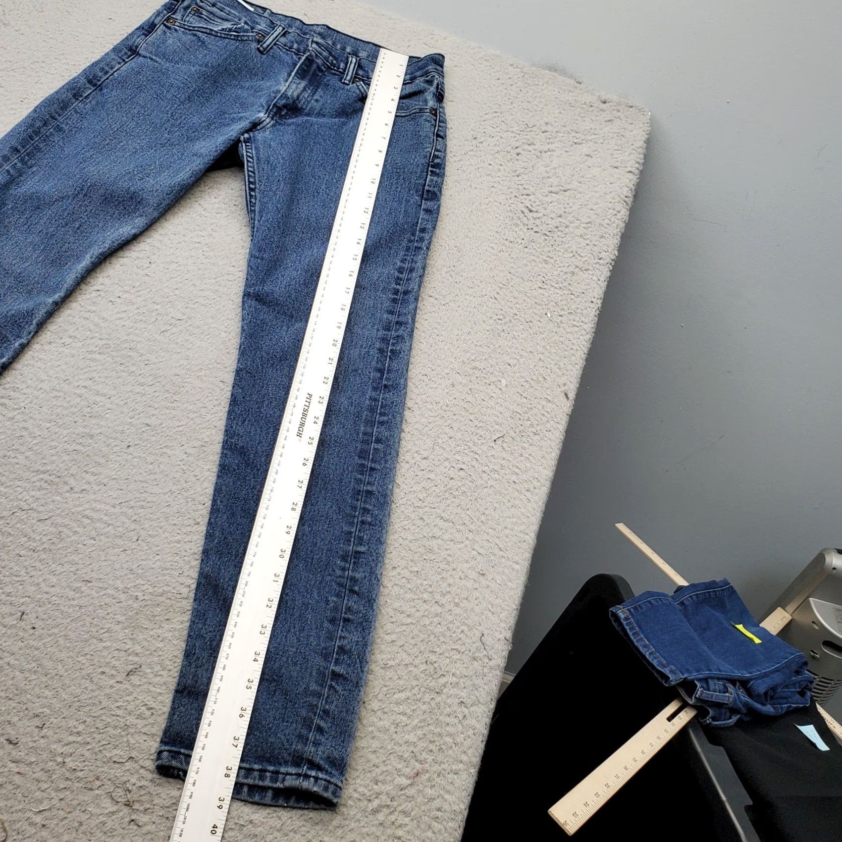 Levi's Levi's 511 Skinny Jeans Mens 30x32 Blue Denim Medium Wash Streetwear Red Tab - Mens Size 30 - 5-Pocket Denim Jeans Size US 30 / EU 46 - 3 Thumbnail