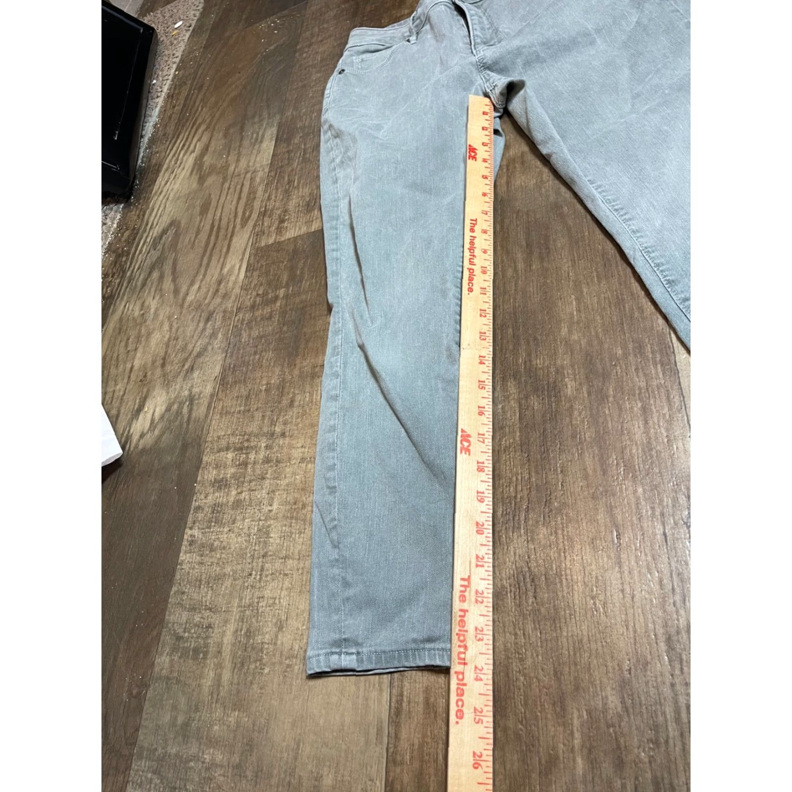 Loft LOFT Jeans Womens 28 Slim Denim Cotton Blend Gray Belt Loops Regular Jeans Skinny 28 Women Modern Everyday Pants Size 28" / US 6 / IT 42 - 2 Thumbnail