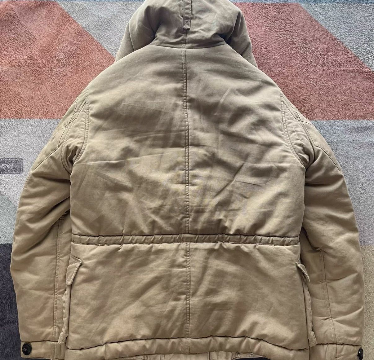 Polo Ralph Lauren Polo Ralph Lauren Cotton Linen Heavy Padded Jacket K22 Size US S / EU 44-46 / 1 - 4 Thumbnail