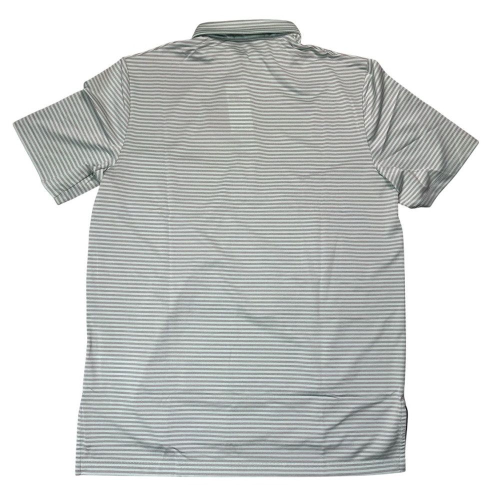 RLX Ralph Lauren NWt New $95 RLX Ralph Lauren Golf Green Grey Stripe Polo Sh Size US L / EU 52-54 / 3 - 4 Thumbnail