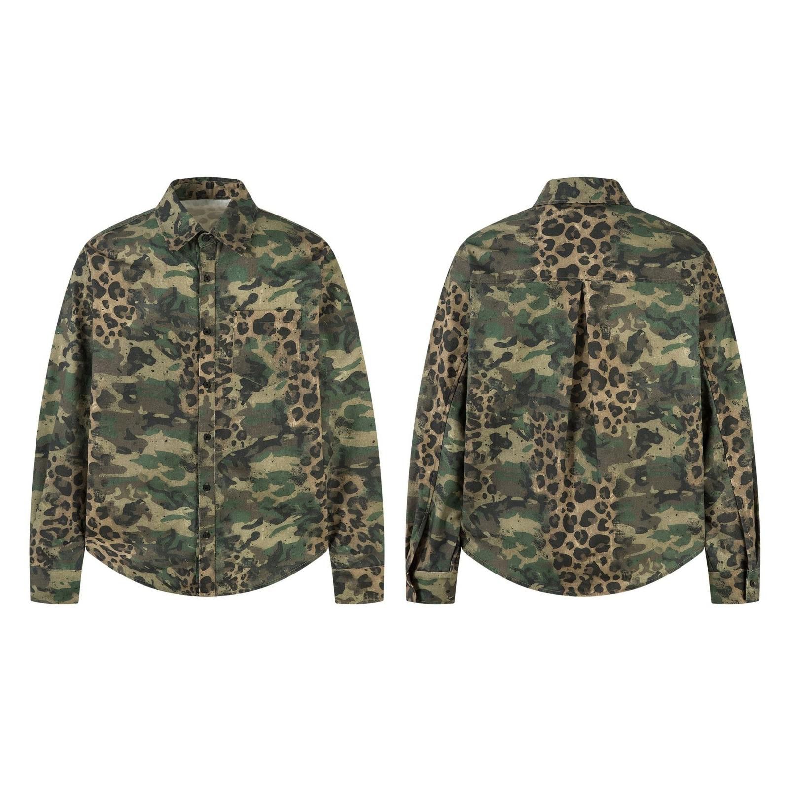 Other Leopard Camo Long-Sleeve Shirt Size US M / EU 48-50 / 2 - 5 Thumbnail