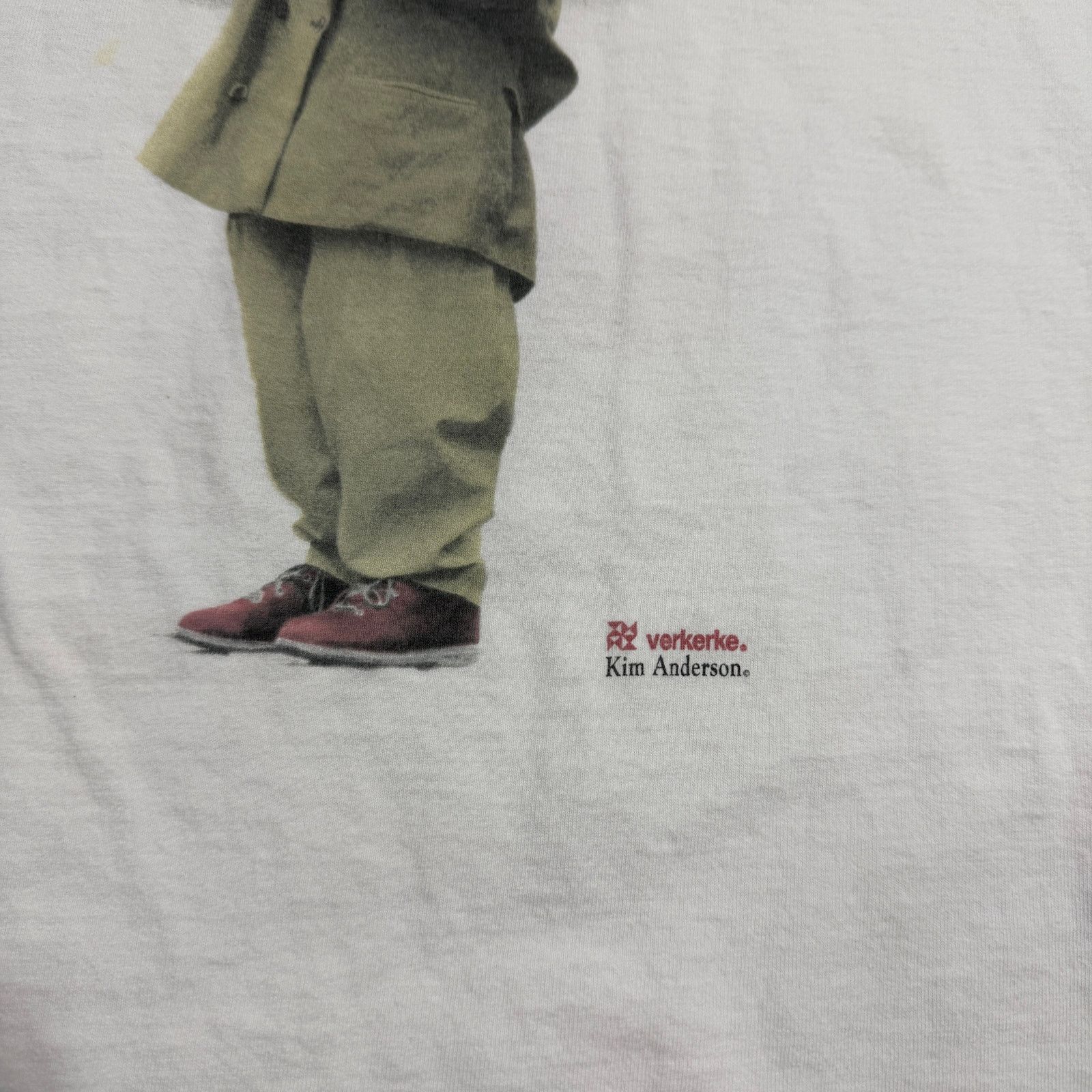 Vintage Vintage Kim Anderson Violin Boy Art Photo Shirt Men's Large Size US L / EU 52-54 / 3 - 4 Thumbnail