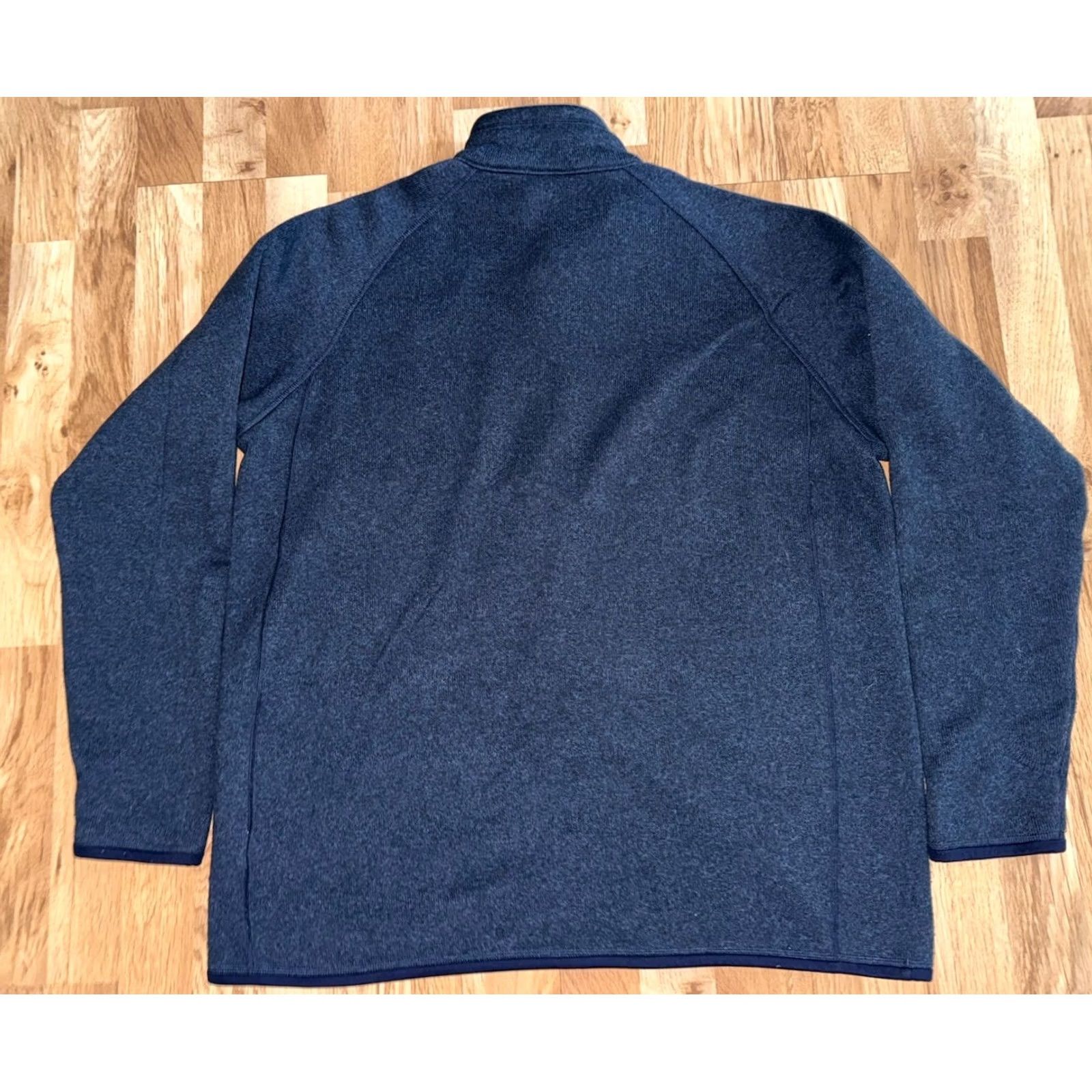 Patagonia Patagonia Men's Jacket 1/4 Zip Lightweight Stand-Up Collar Navy Blue Size XXL Size US XXL / EU 58 / 5 - 4 Thumbnail