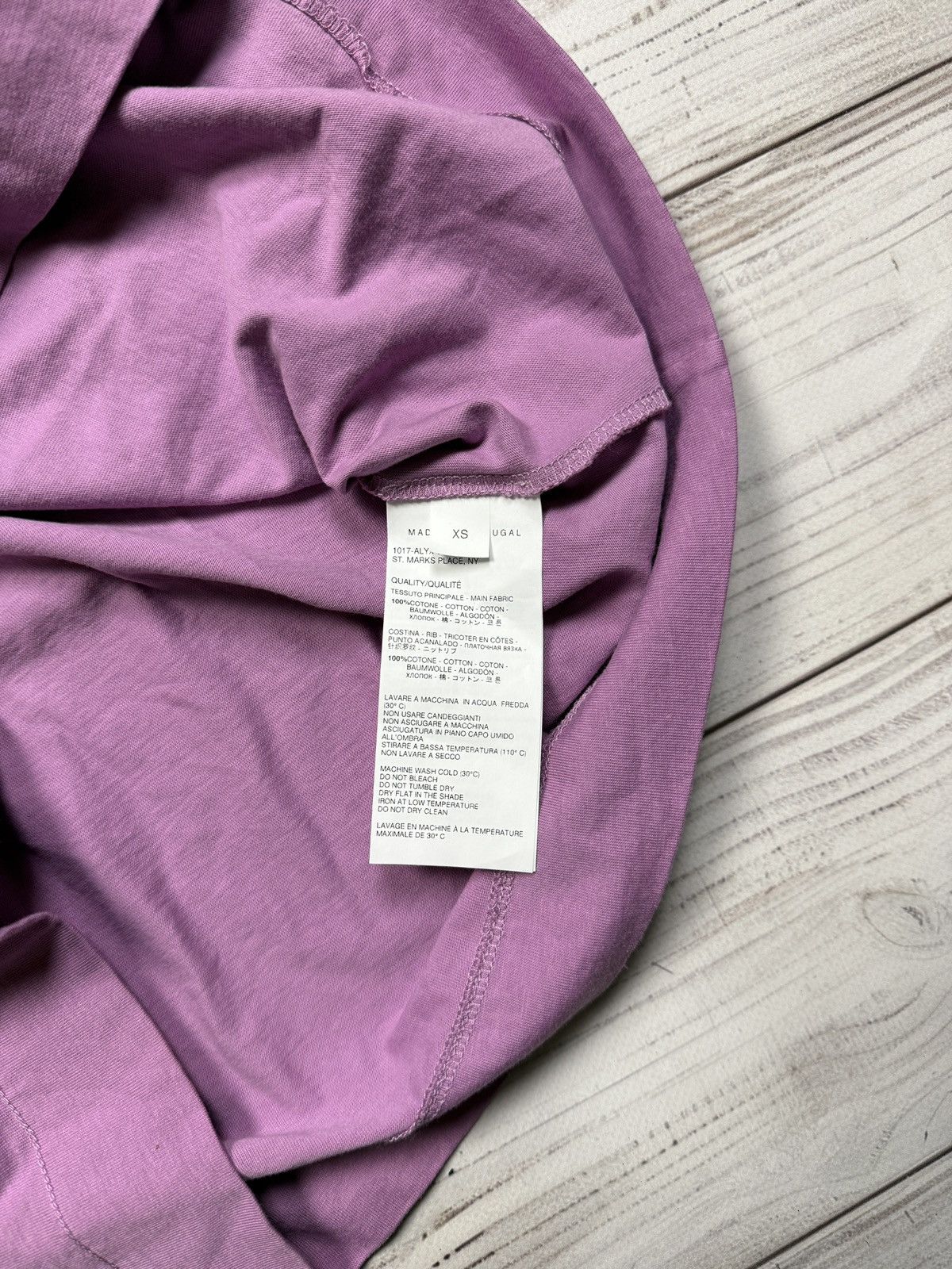 1017 ALYX 9SM Alyx long sleeve big logo Size US XS / EU 42 / 0 - 9 Thumbnail