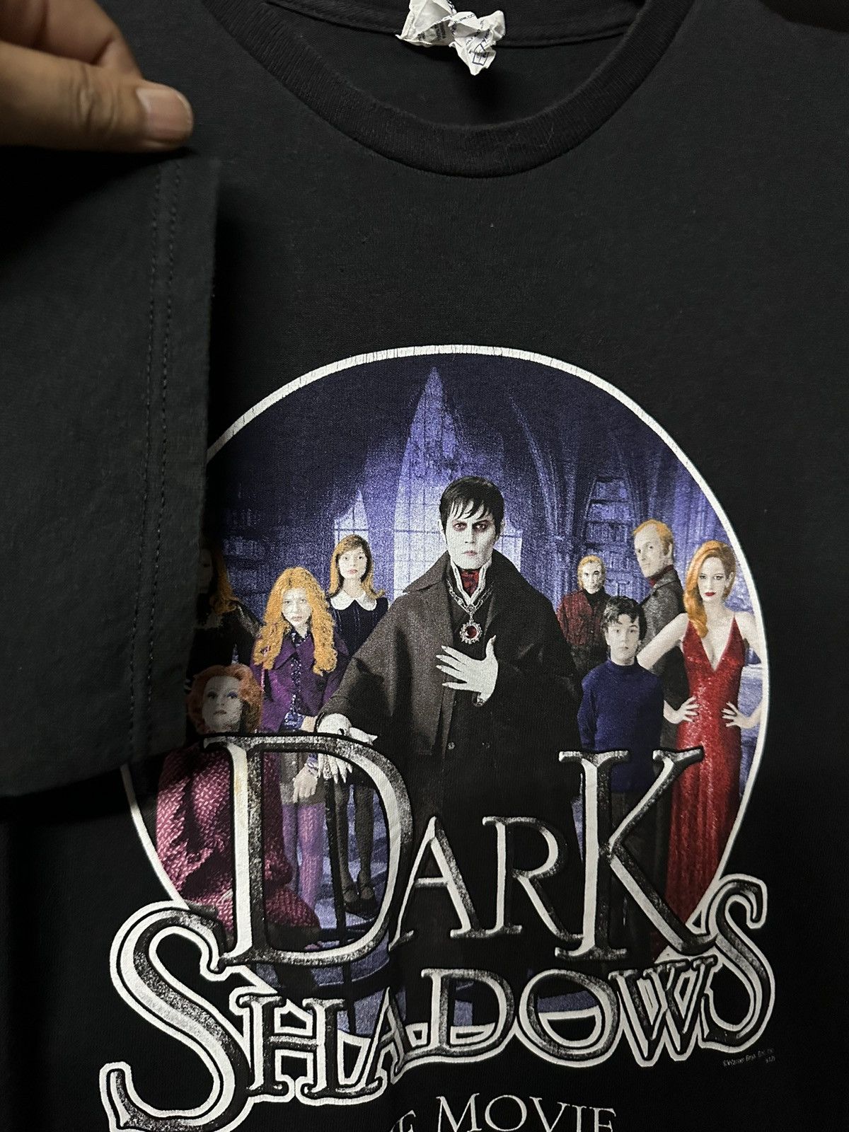 Vintage Vintage Y2K Dark Shadows The Movie Faded Tee Size US M / EU 48-50 / 2 - 8 Thumbnail