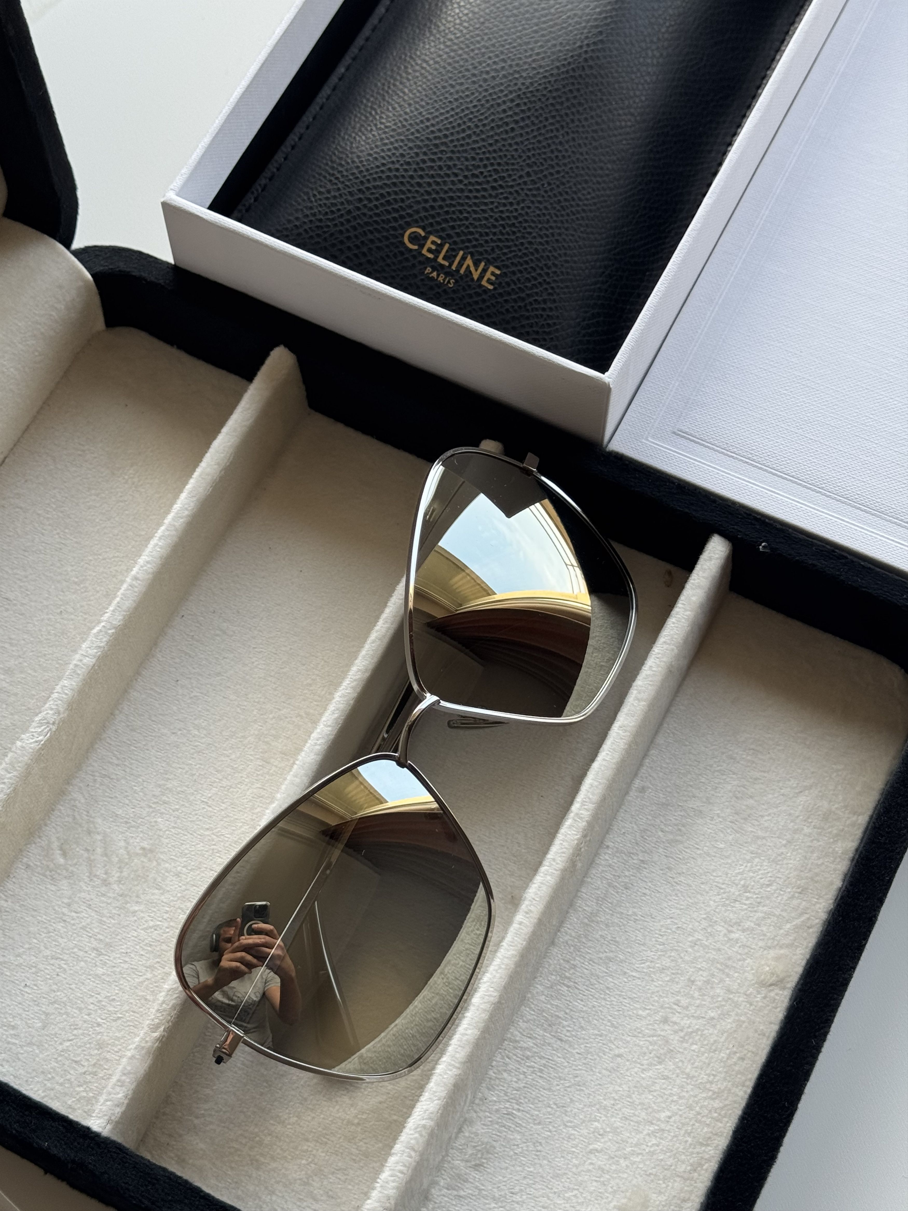 Celine × Hedi Slimane Celine Sunglasses by hedi slimane Size ONE SIZE - 2 Thumbnail