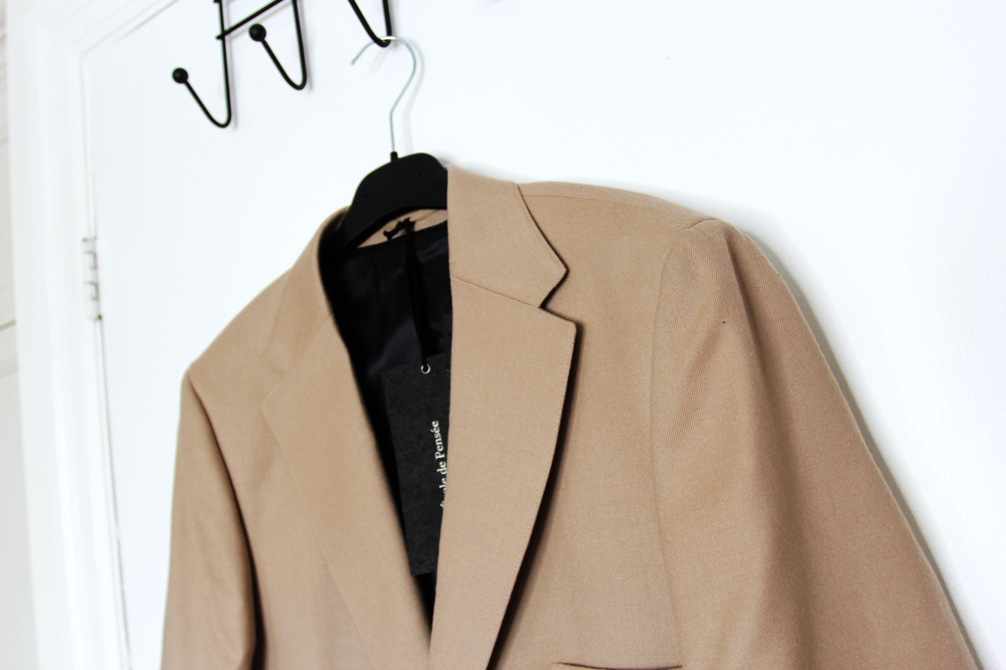 Other BNWT AW25 ECOLE DE PENSEE PINK BRUSHED WOOL JACKET 52 Size US L / EU 52-54 / 3 - 4 Thumbnail