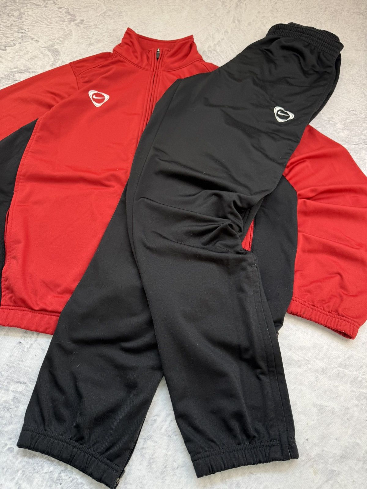 Nike × Vintage NIKE VINTAGE OVERSIZE DRIL TRACK SUIT Y2k Size US L / EU 52-54 / 3 - 2 Thumbnail