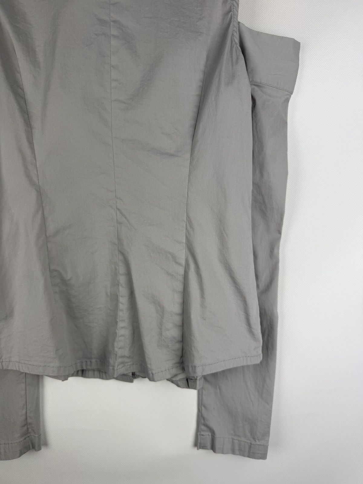 Masnada Masnada Avant-garde Off The Shoulder Button Up Shirt Top Size M / US 6-8 / IT 42-44 - 22 Thumbnail