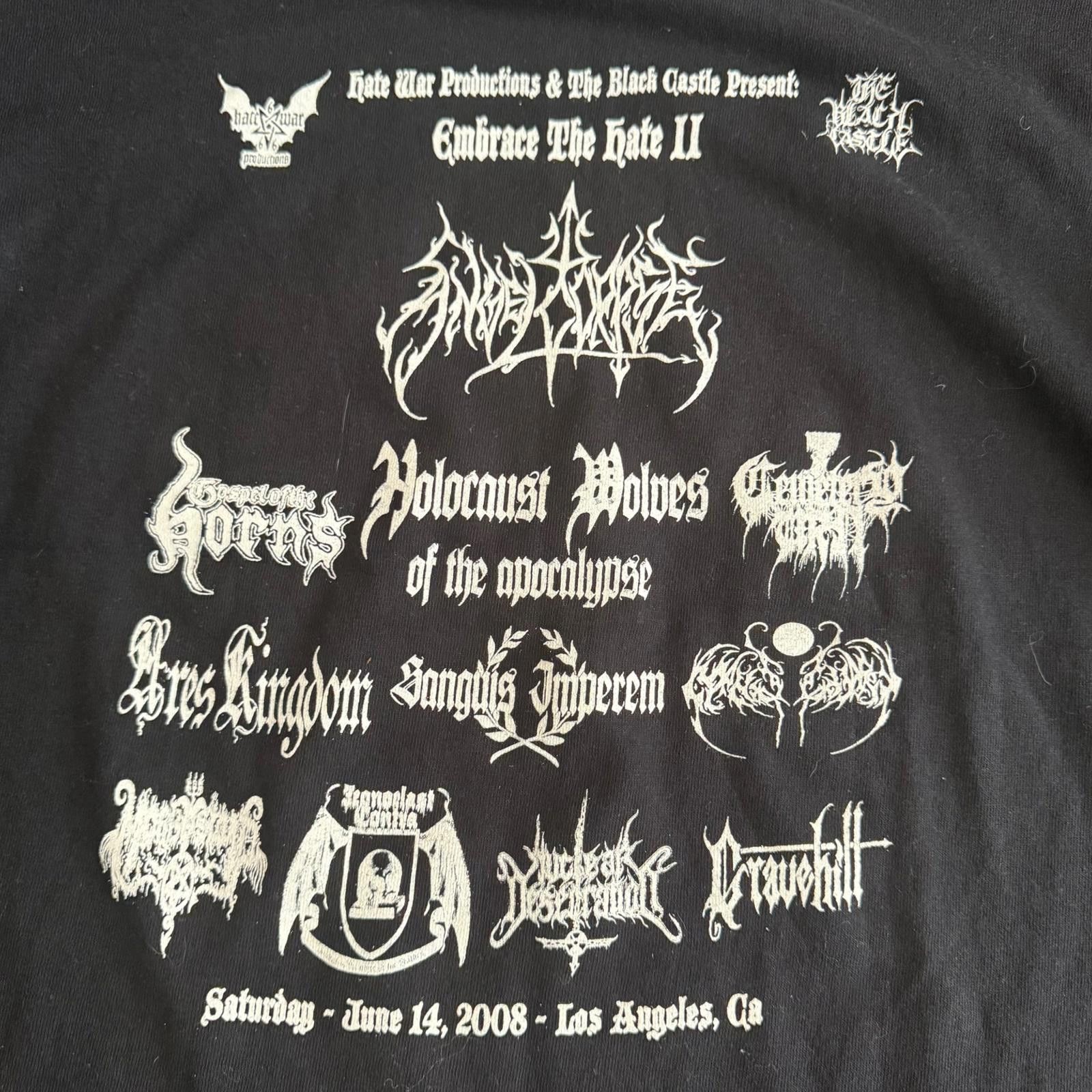 Anvil Embrace The Hate II Festival Shirt Size US M / EU 48-50 / 2 - 5 Thumbnail