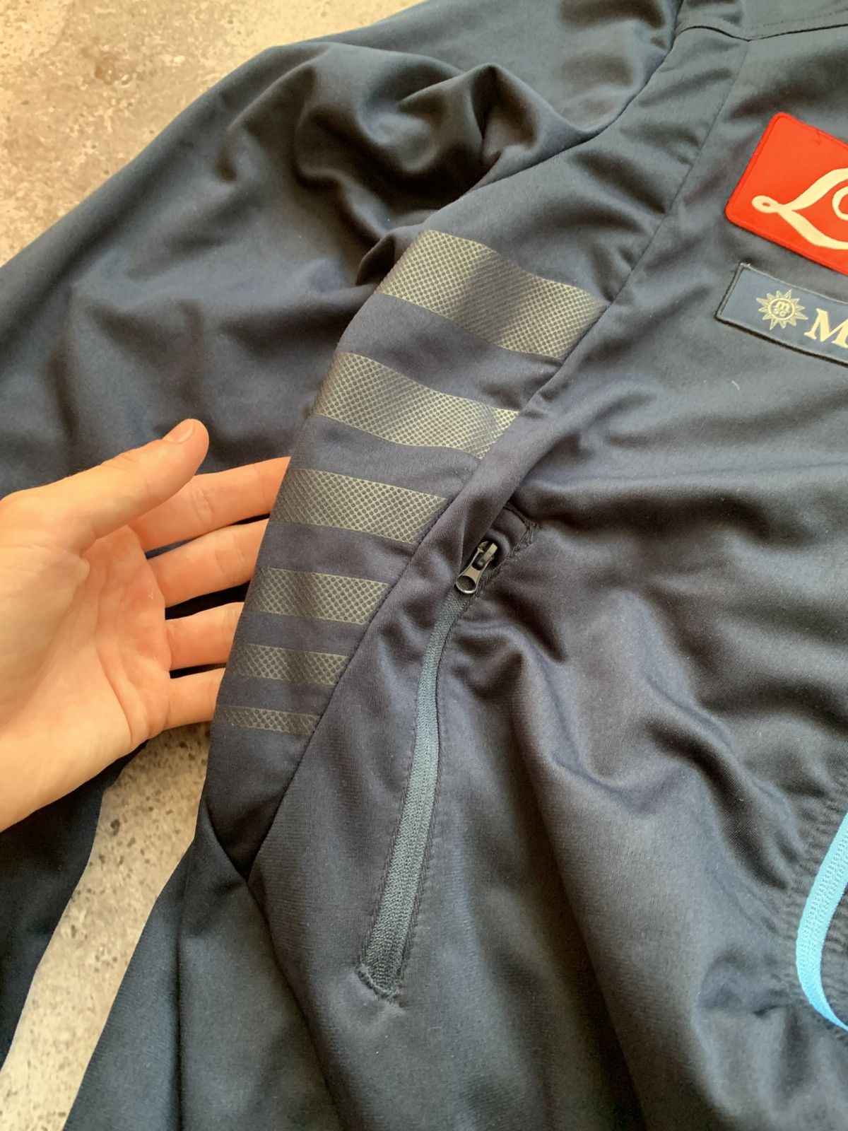 Macron 🔥MACRON NAPOLI 2012/2013 ITALY BLOCKCORE TRACK JACKET Size US M / EU 48-50 / 2 - 7 Thumbnail