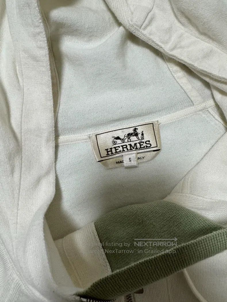 Hermes Hermes Cashmere short-sleeve, 9% Cashmere+1% Wool+90% Cott Size US S / EU 44-46 / 1 - 7 Thumbnail