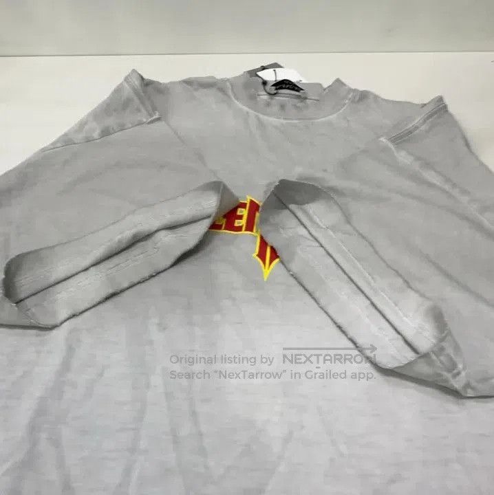 Balenciaga Balenciaga SS22 Metallica Print Short Sleeve T. Size US M / EU 48-50 / 2 - 8 Thumbnail