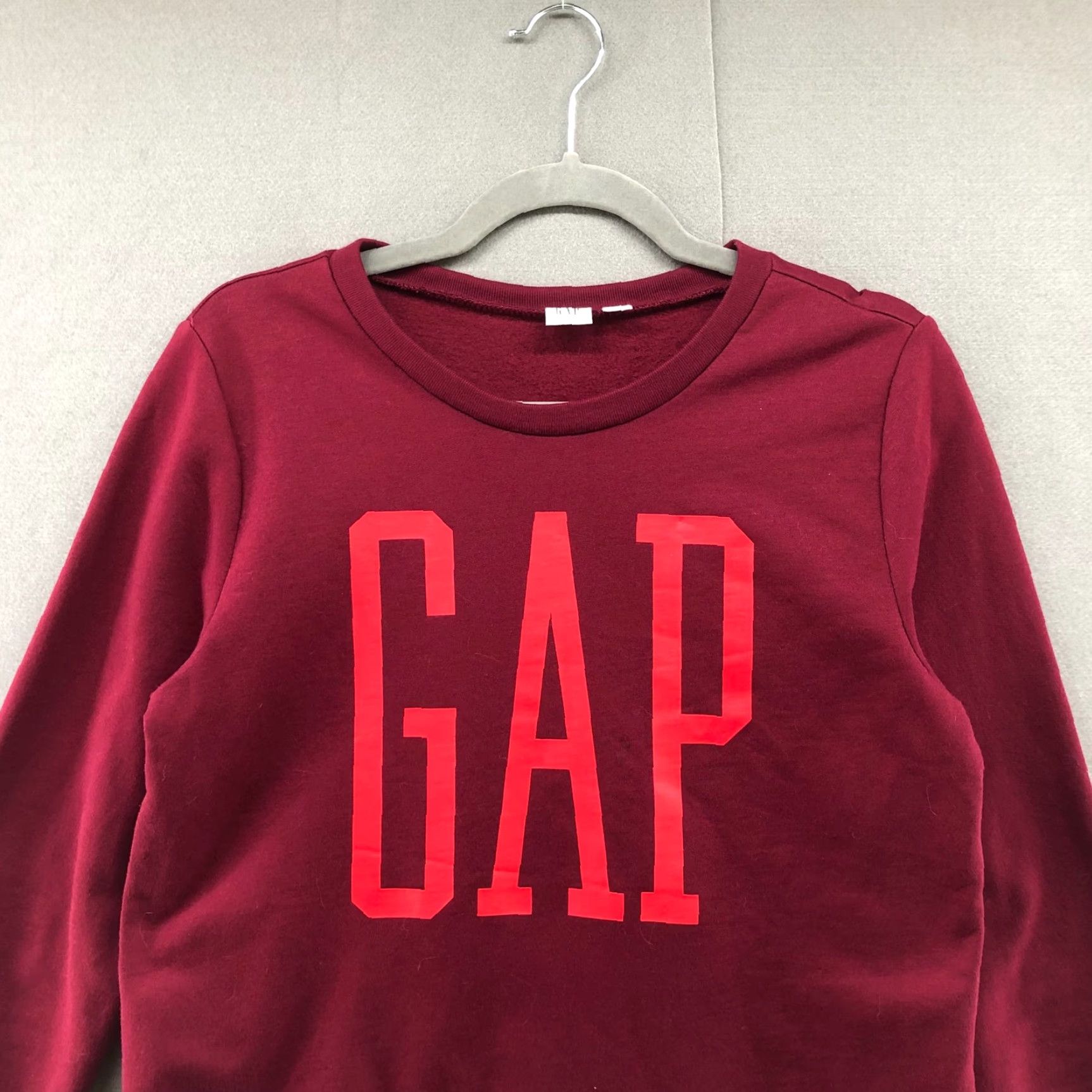 Gap GAP Logo Sweatshirts 2 Piece Lot Womens XS Black Relaxed Lounge Pullover Size XS / US 0-2 / IT 36-38 - 7 Thumbnail