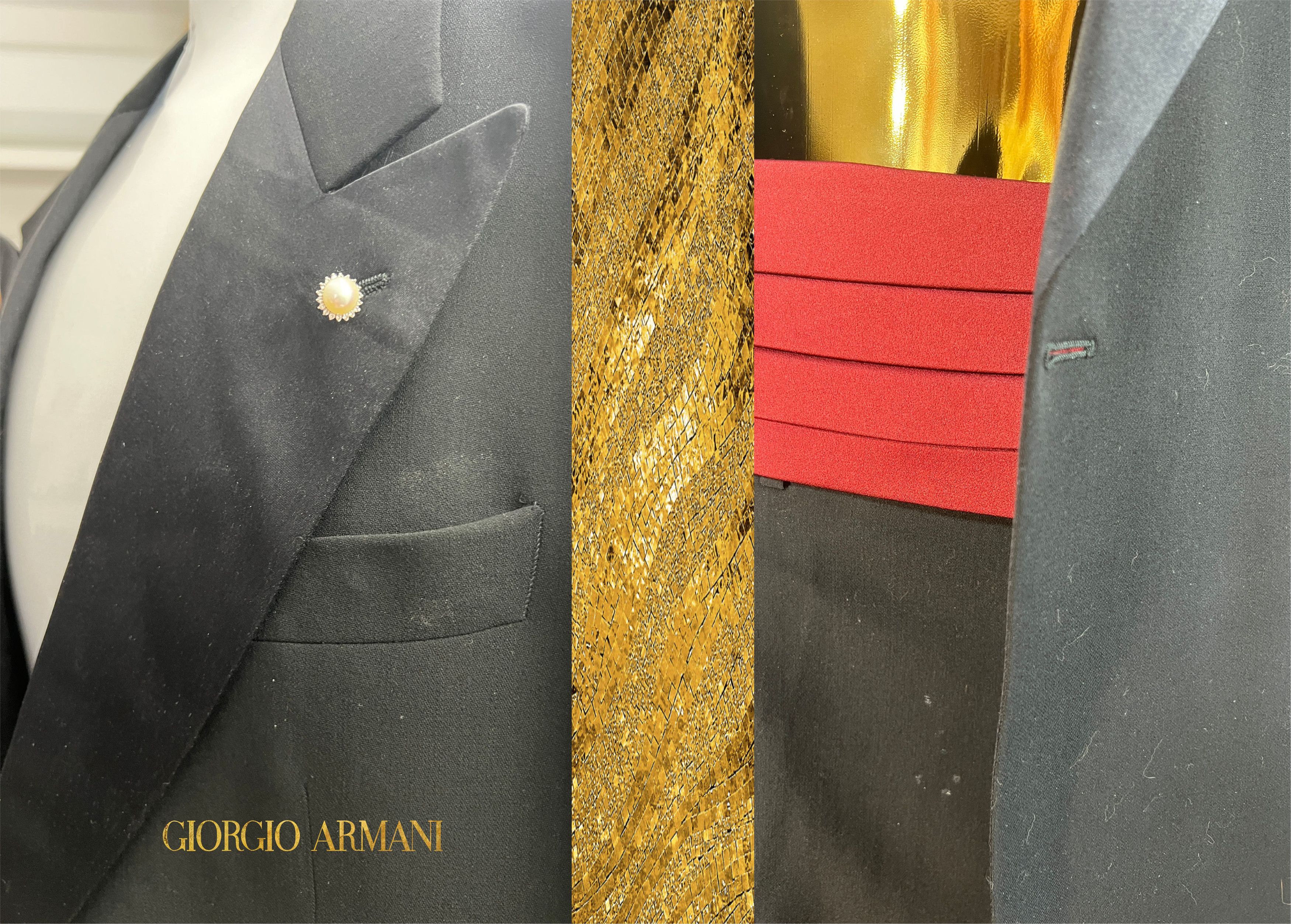 Giorgio Armani Grand Soiré Smocking by Giorgio Armani Size 54L - 13 Thumbnail