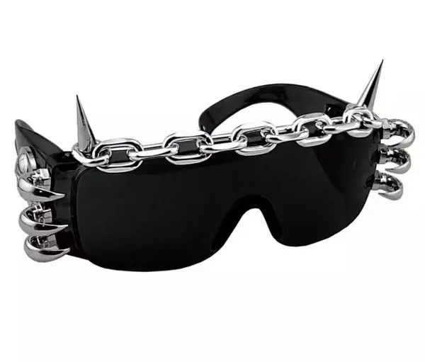 Japanese Brand Punk glasses Size ONE SIZE - 2 Thumbnail