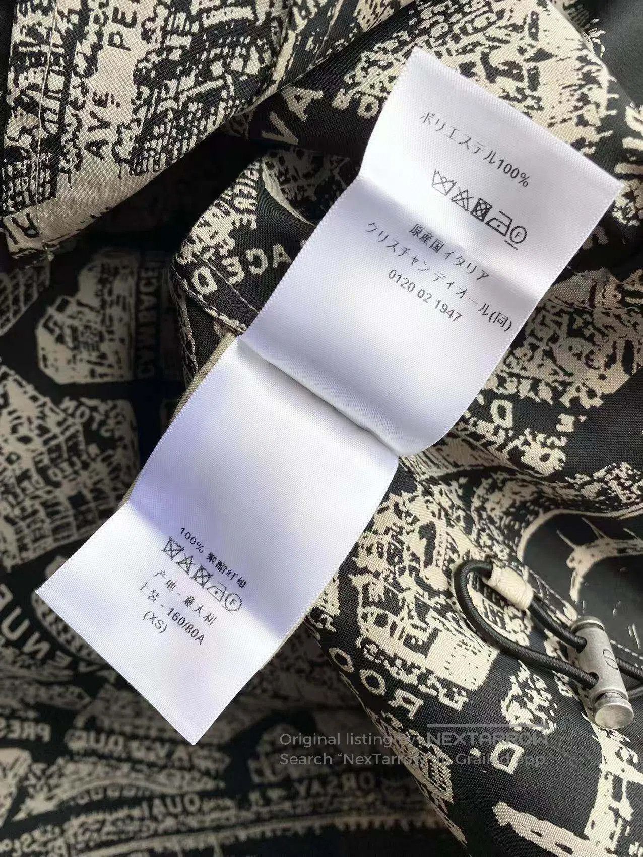 Dior Dior Paris map zip jacket| Size XS / US 0-2 / IT 36-38 - 6 Thumbnail