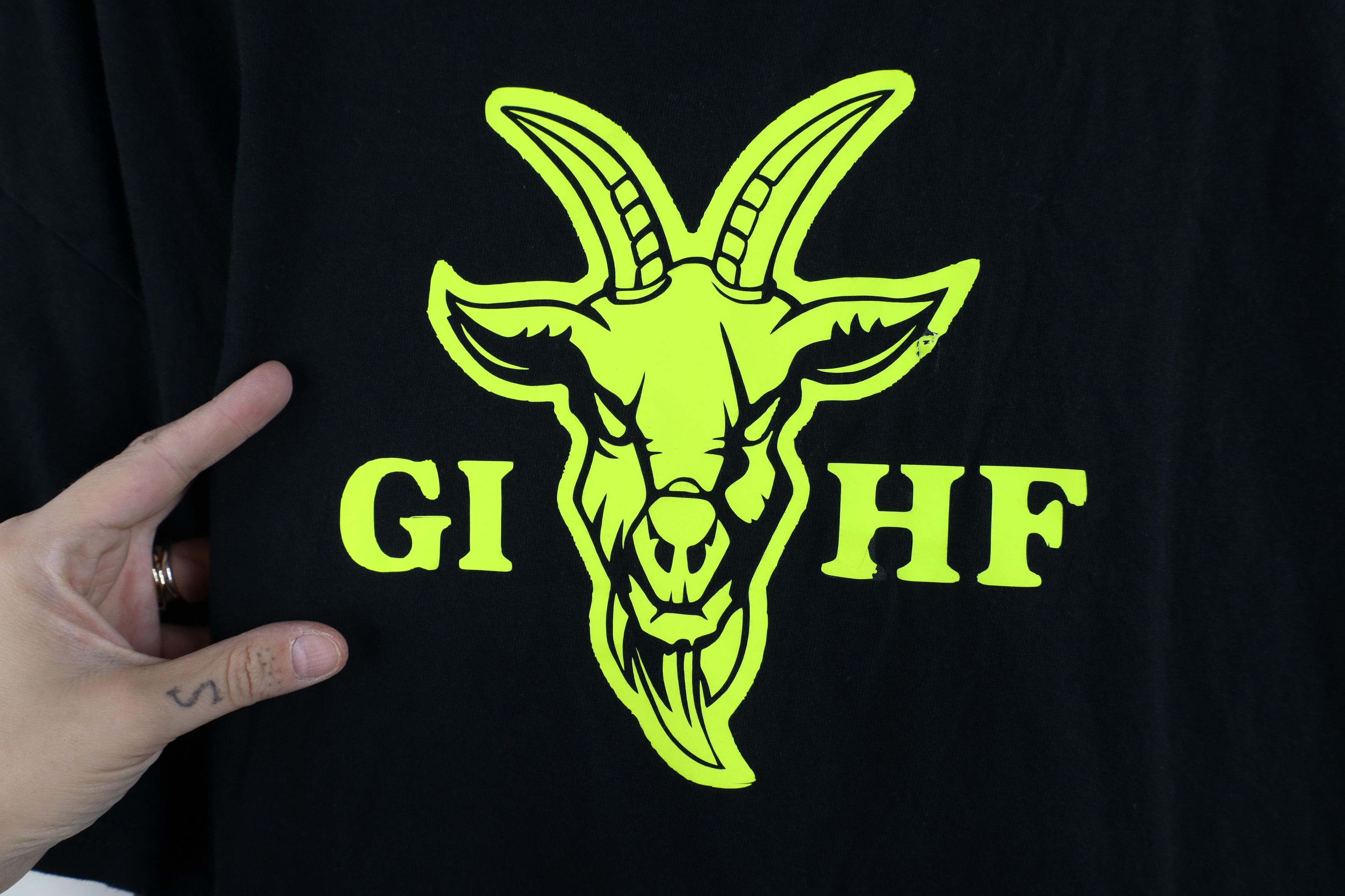 Vintage Streetwear Rodriguez GIHF Goat In Human Form Rap T-Shirt Size US XL / EU 56 / 4 - 4 Thumbnail