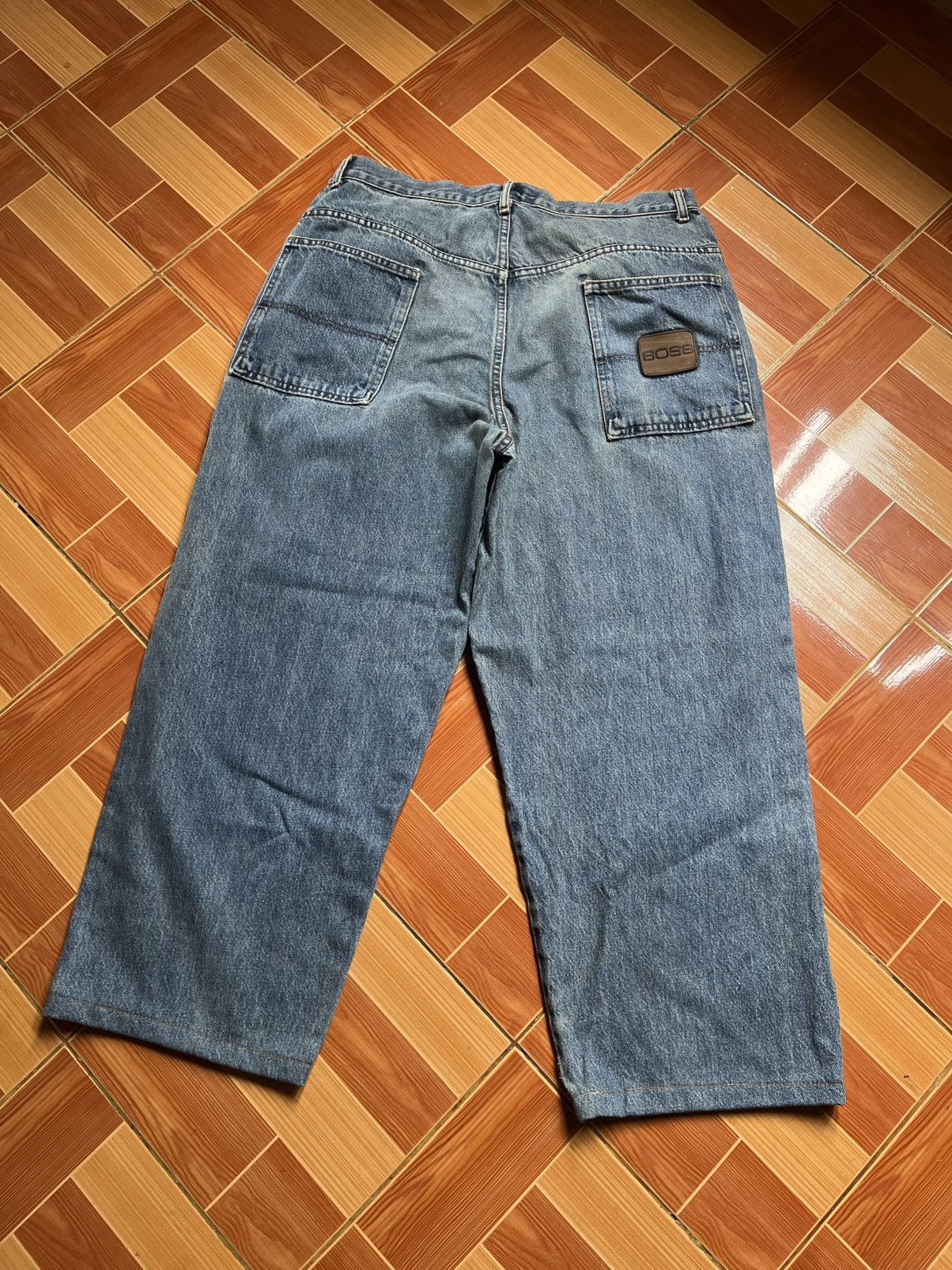 Vintage Baggy jeans BOSS denim Size US 36 / EU 52 - 4 Thumbnail