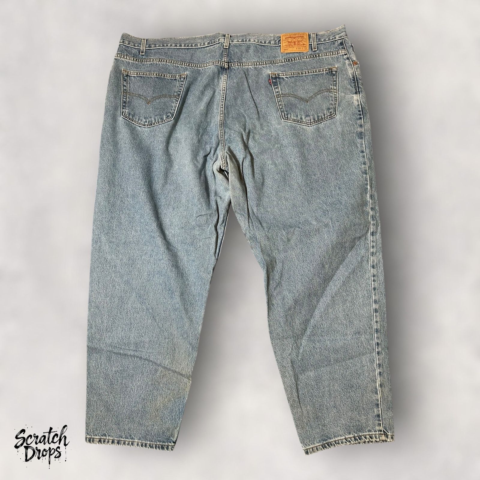Levi's Levi's Men's 560 Loose Fit Tapered Leg Jeans W56 L32 Classic Size US 40 / EU 56 - 5 Thumbnail