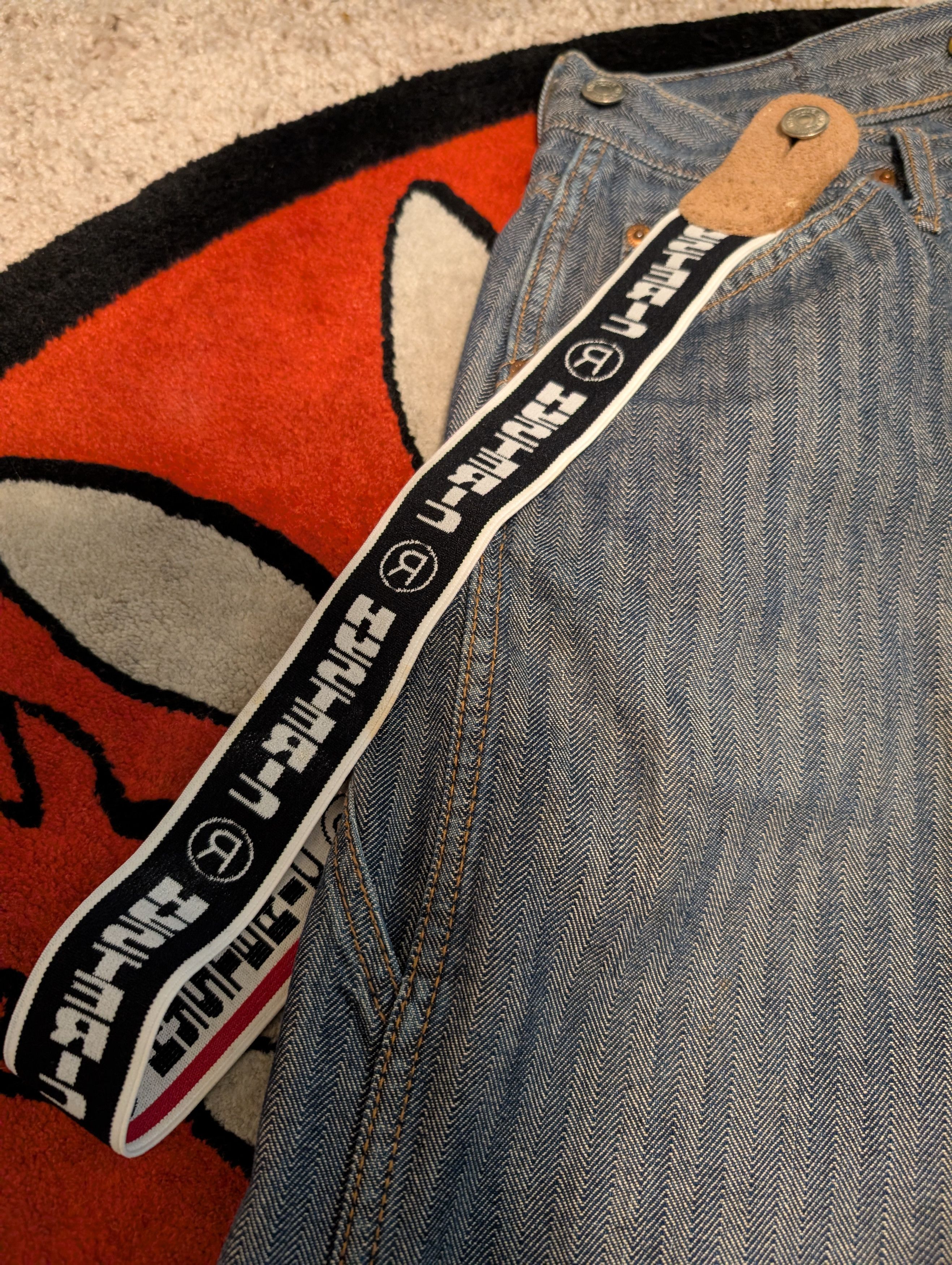 Hysteric Glamour Kinky Strap Jeans