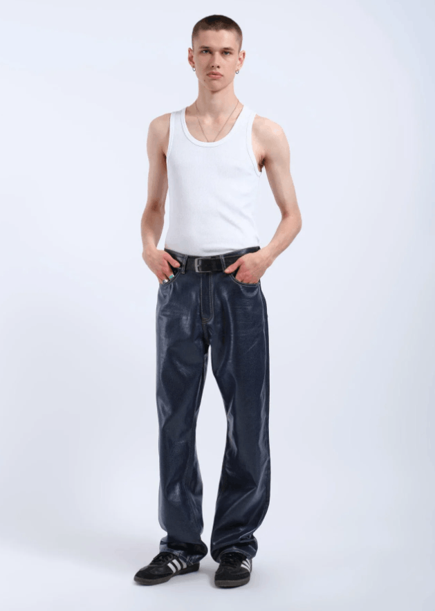 Dr. Denim BNWT SS25 DR. DENIM OMAR STEEL BLUE COAT DENIM JEANS 28 Size US 28 / EU 44 - 15 Thumbnail
