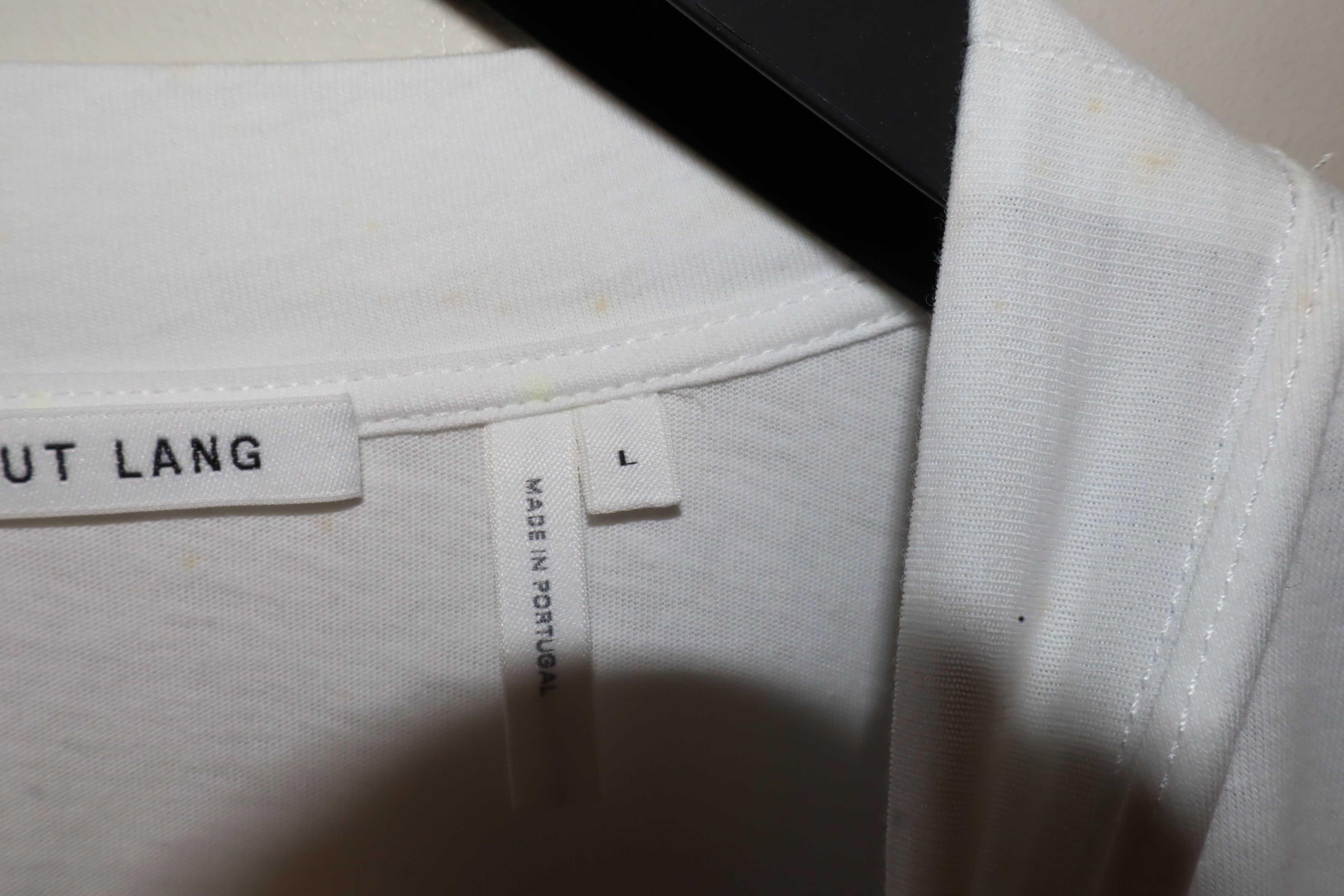Helmut Lang Logo box print t-shirt Size US L / EU 52-54 / 3 - 5 Thumbnail