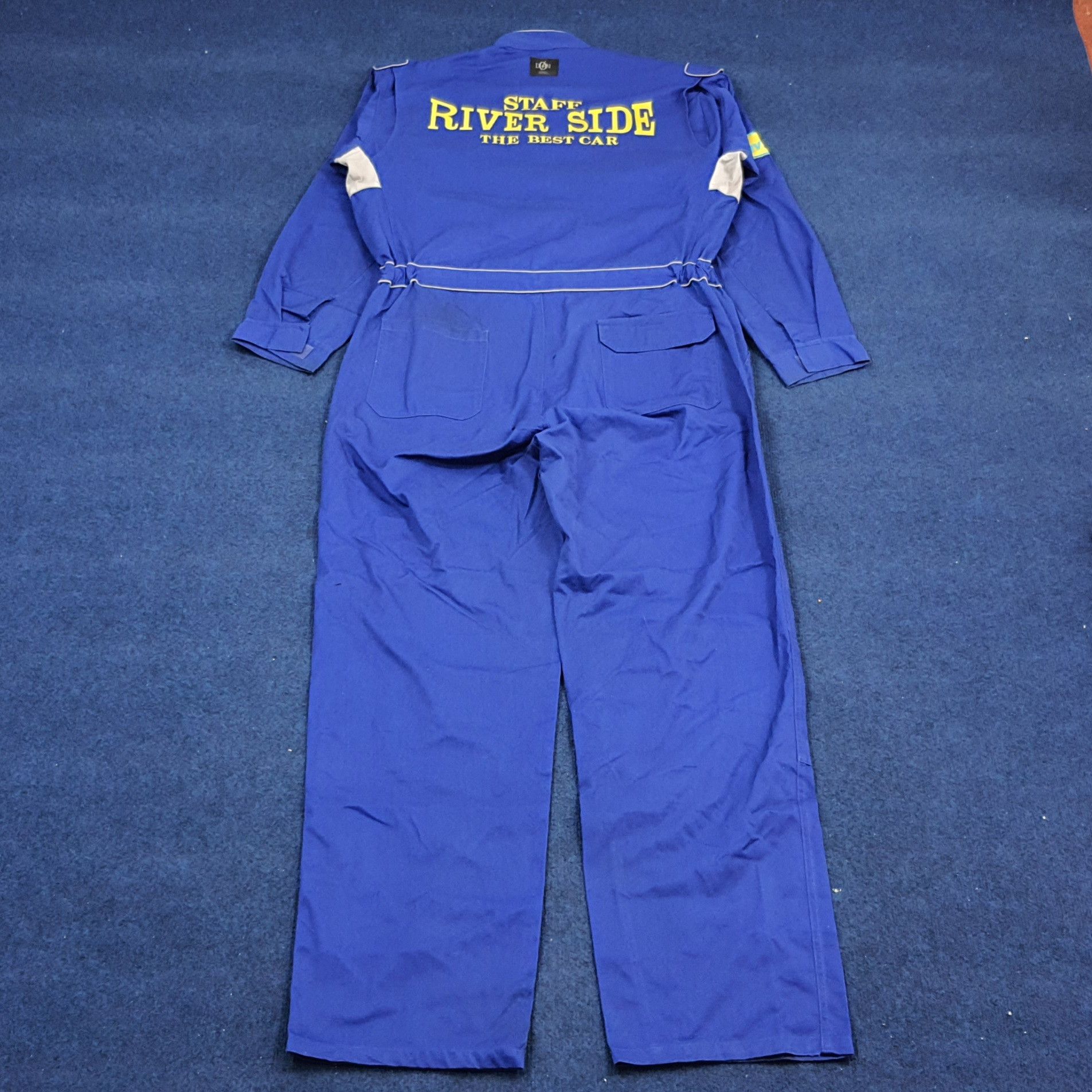 Vintage Vintage River Side Staff Racing Workwear Coverall Size US L / EU 52-54 / 3 - 2 Thumbnail