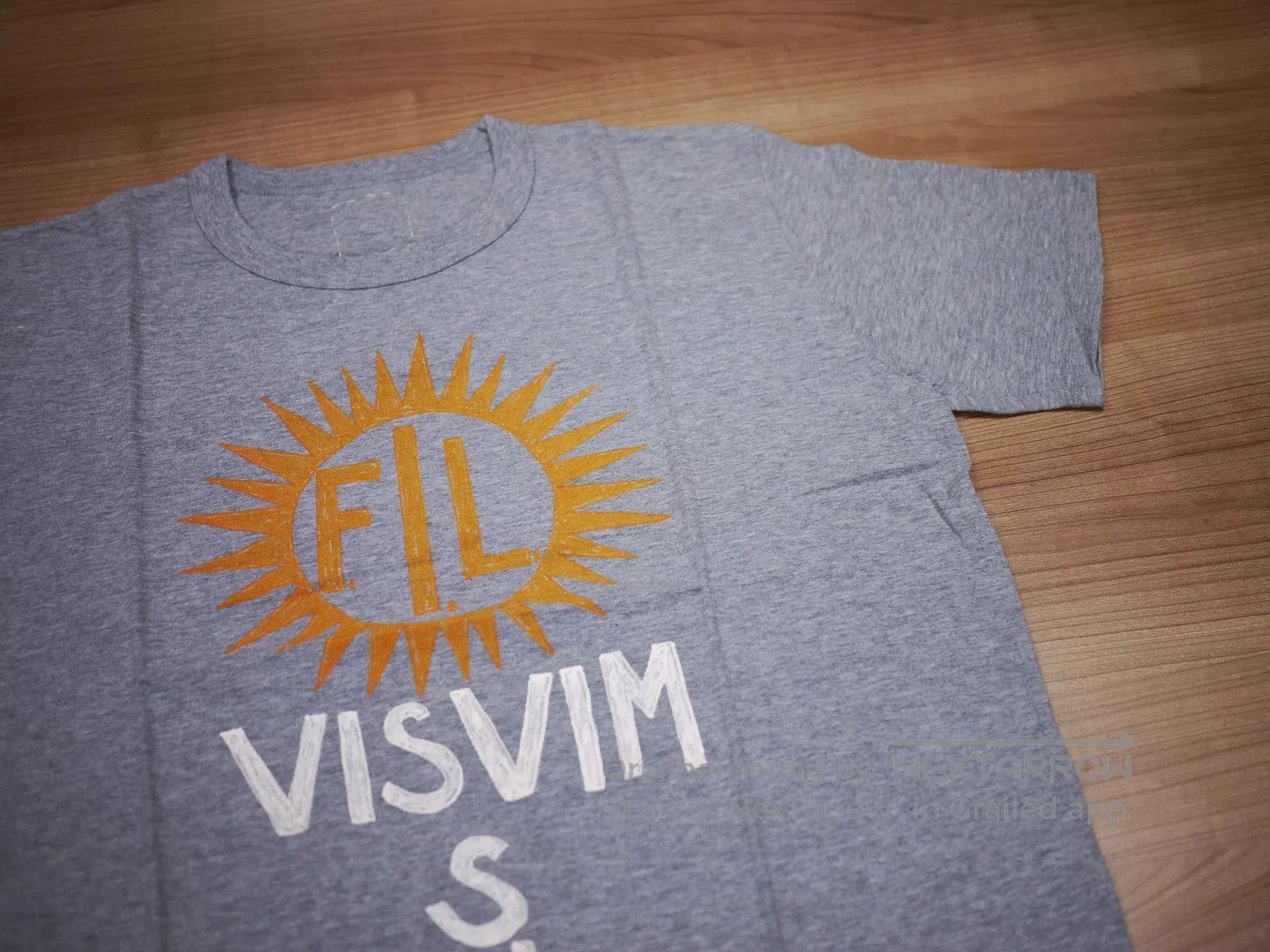Visvim VISVIM NORROW CREW TEE Black and Grey. Size US S / EU 44-46 / 1 - 7 Thumbnail