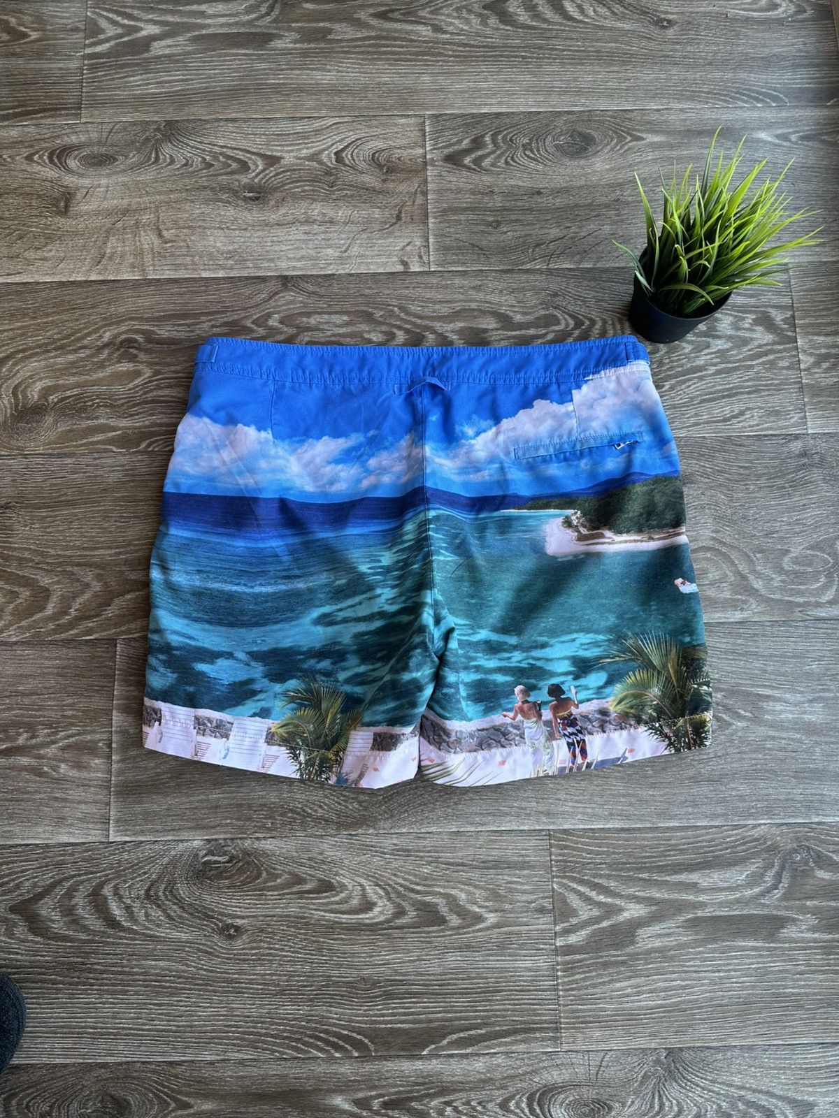 Orlebar Brown 🔥 RARE Orlebar Brown Bulldog Art Print Swim Shorts Trunks Size US 36 / EU 52 - 2 Thumbnail