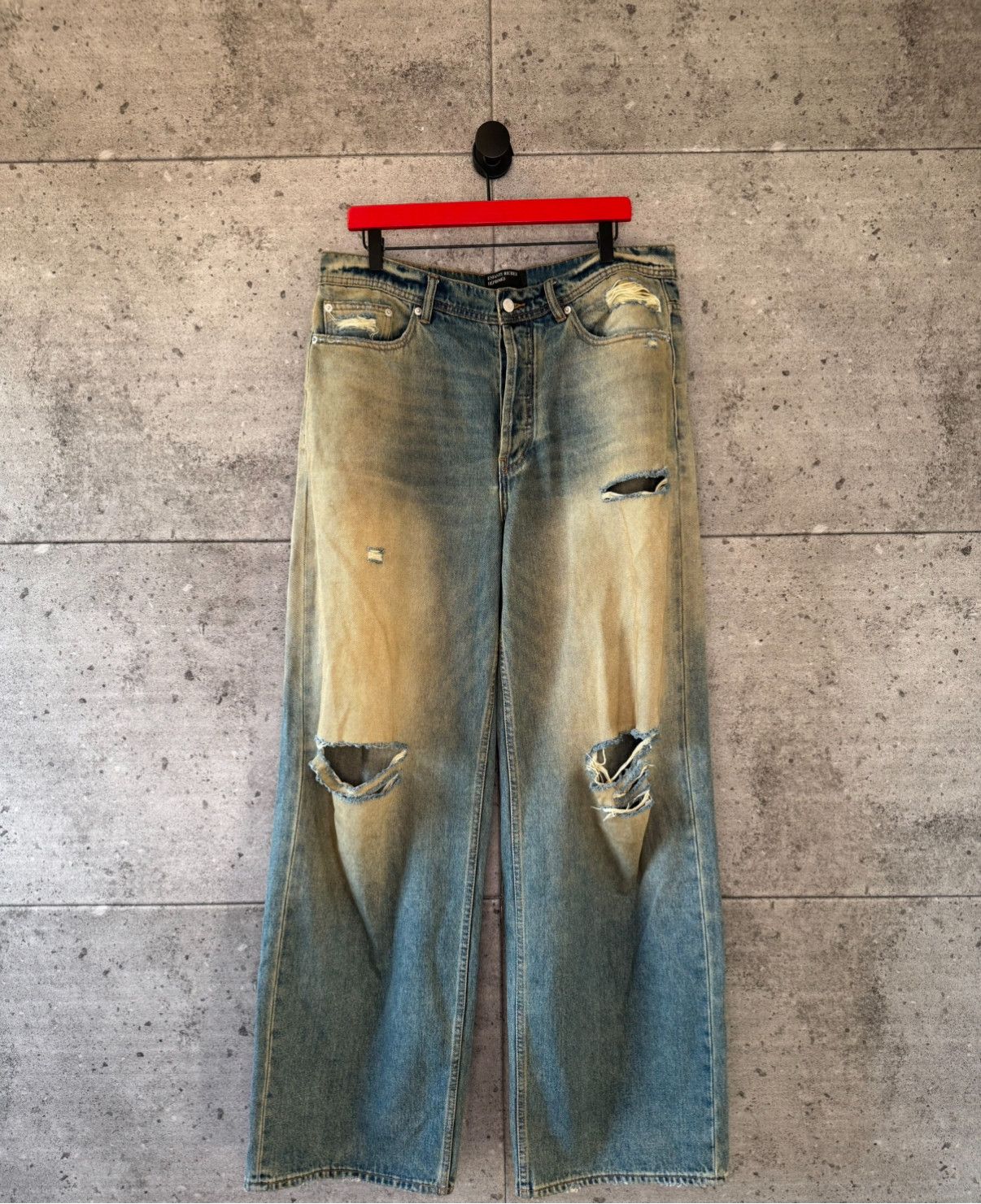 Enfants Riches Deprimes Enfants riches deprimes corpse pose baggy thrashed denim Size US 36 / EU 52 - 1 Thumbnail