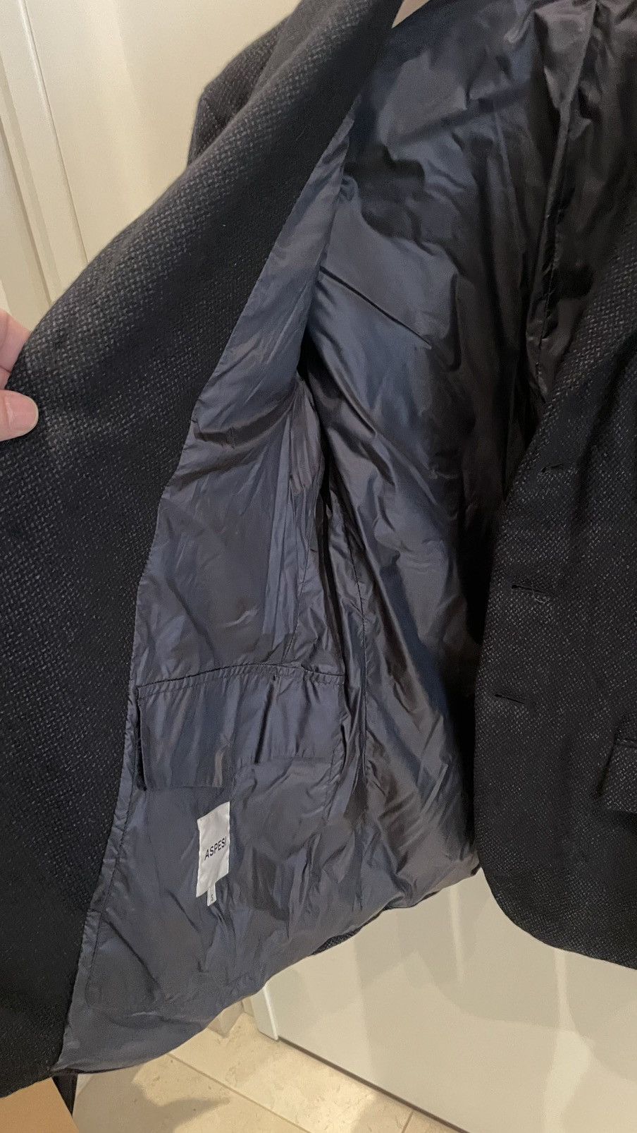 Aspesi 3 Bottom blazer 100% Cashmere Size 46R - 3 Thumbnail