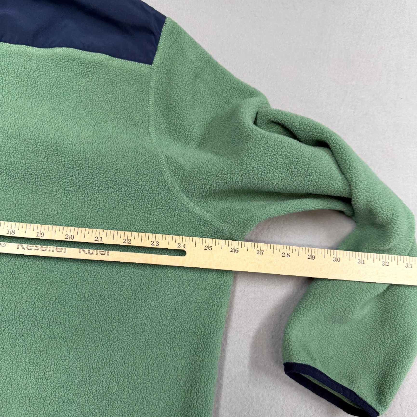 Vineyard Vines Vineyard Vines Sweater Womens XL Green Fleece Mock Neck Pullover Shirt Snap Button Logo Vintage No Size XL / US 12-14 / IT 48-50 - 6 Thumbnail