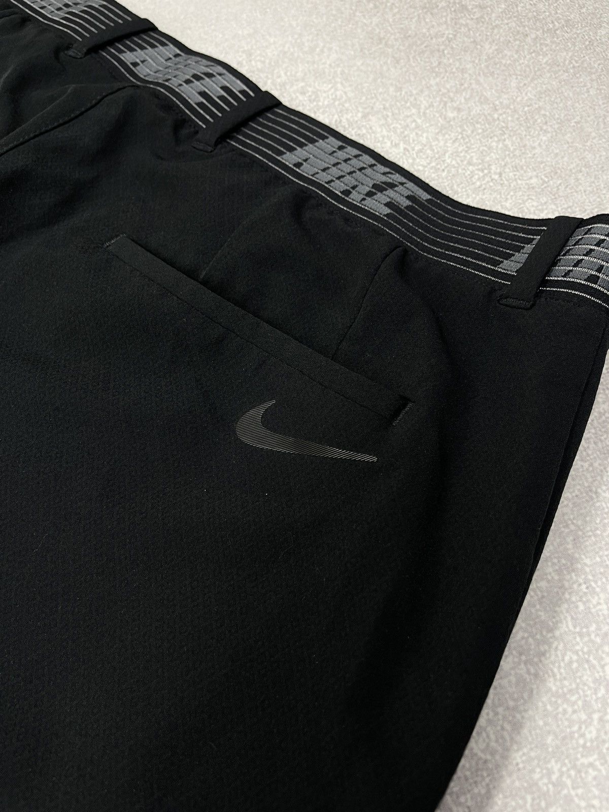 Nike Mens Nike Golf Flex Dri Fit Pants Black Slim Y2K ACG TN Size US 34 / EU 50 - 5 Thumbnail