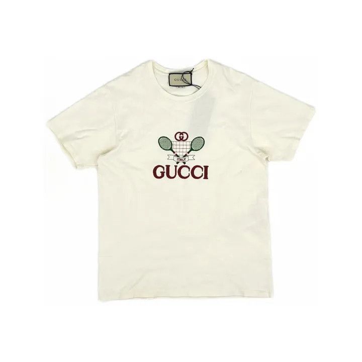 Gucci Gucci Gucci Embroidered Casual T-Shirt for Men -2506 Size US XS / EU 42 / 0 - 2 Thumbnail