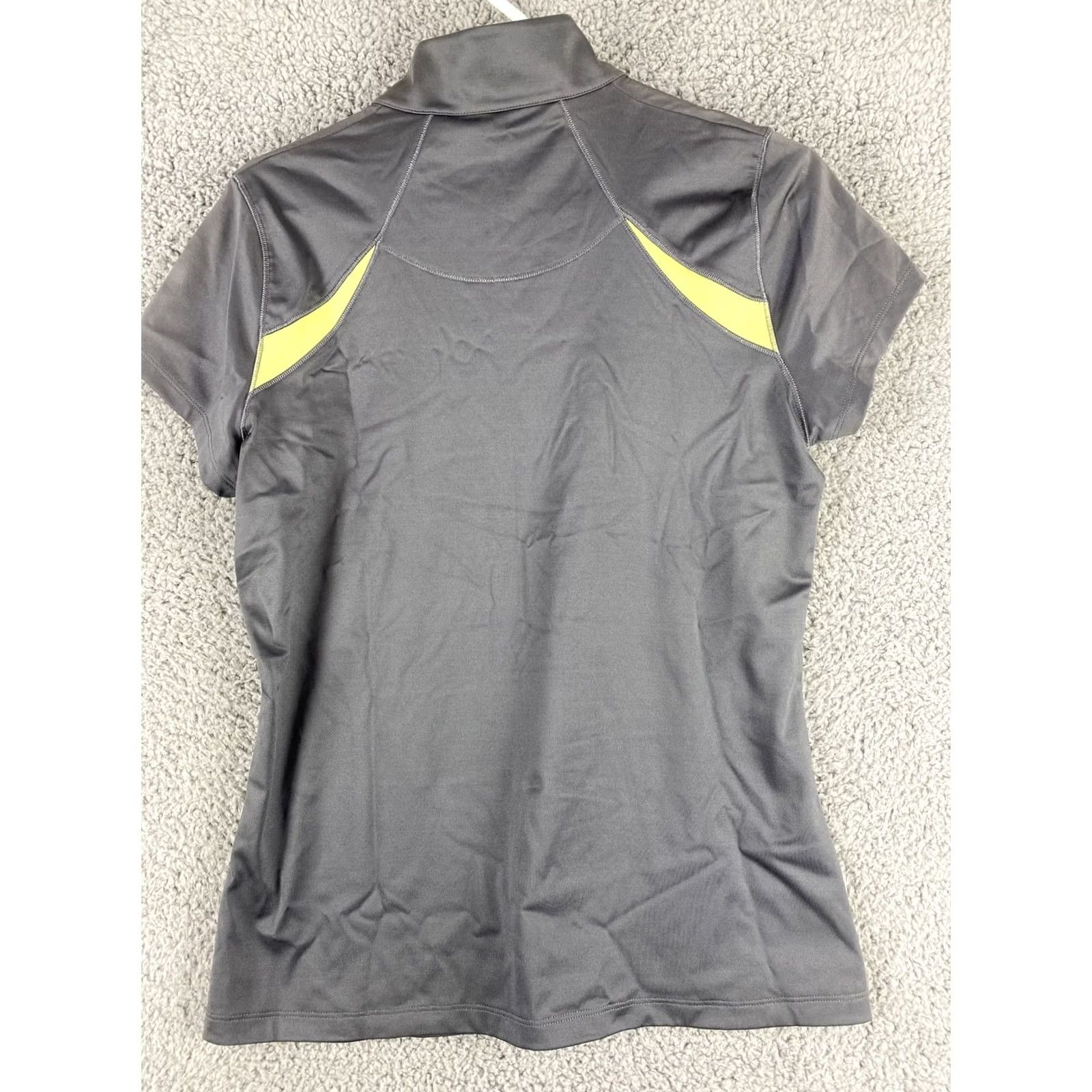 Vintage Annika Sports T Shirt Women’s M Gray Moisture Wicking Short Sleeve Basic Tee Sports Mens Womens Girls? Size M / US 6-8 / IT 42-44 - 8 Thumbnail