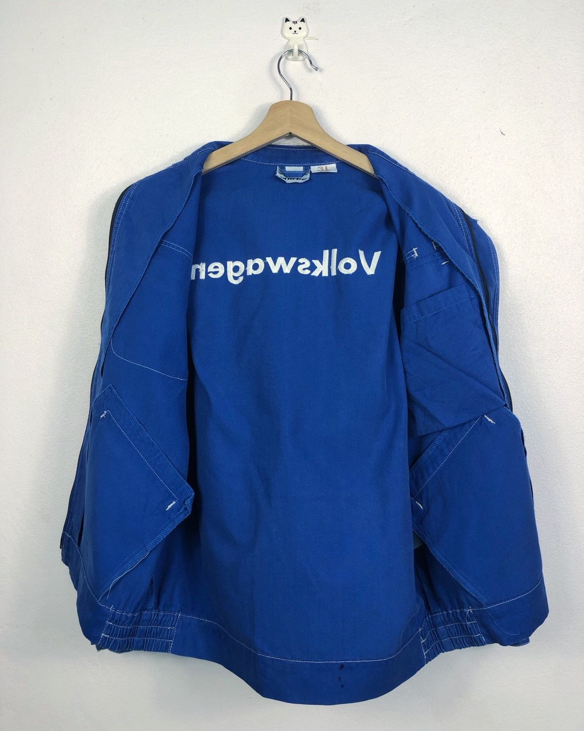 Vintage Rare Vintage Volkswagen Workwear Jacket Size US XXL / EU 58 / 5 - 9 Thumbnail