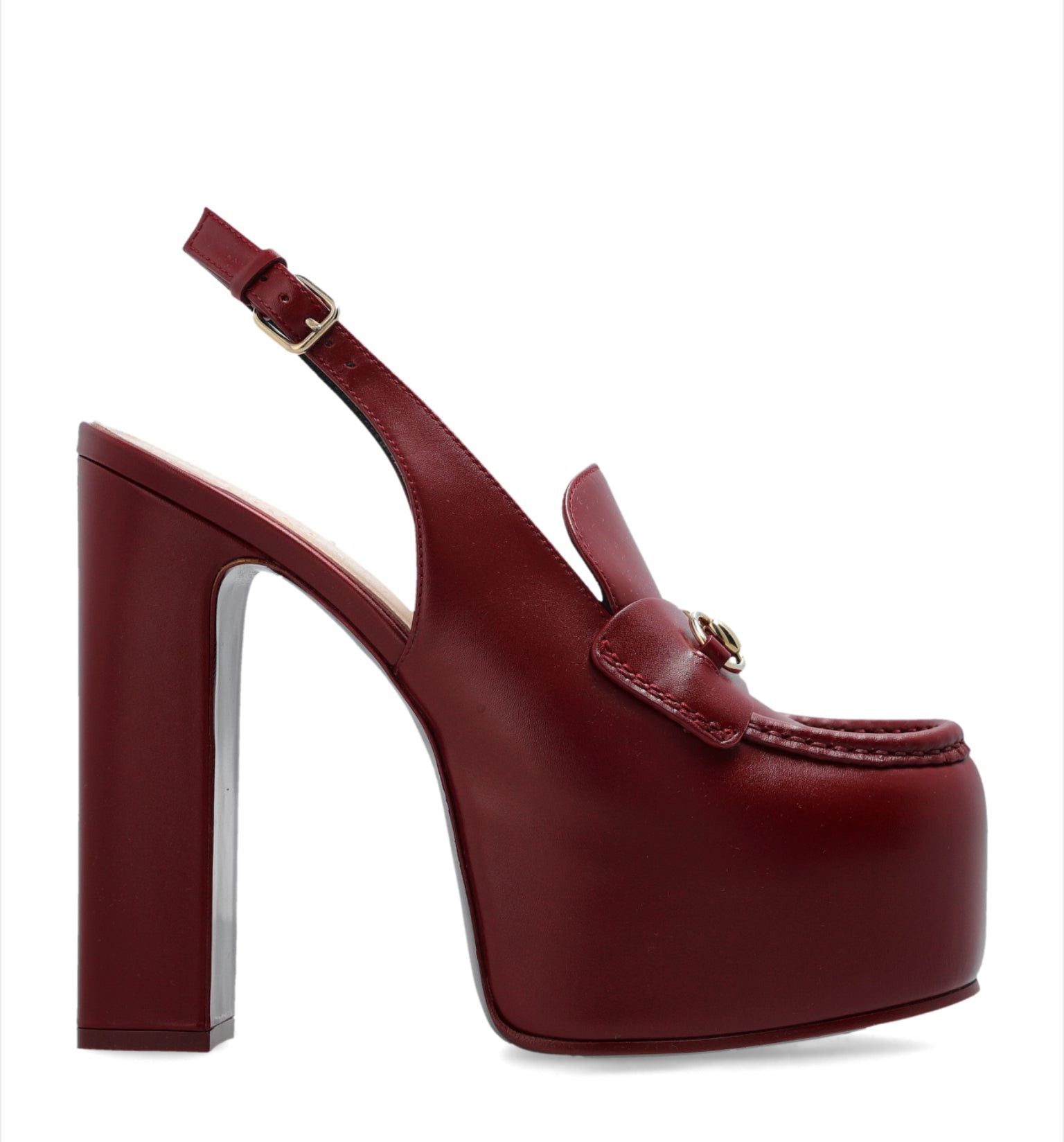 Gucci Horsebit Platform Slingbacks SIZE 38