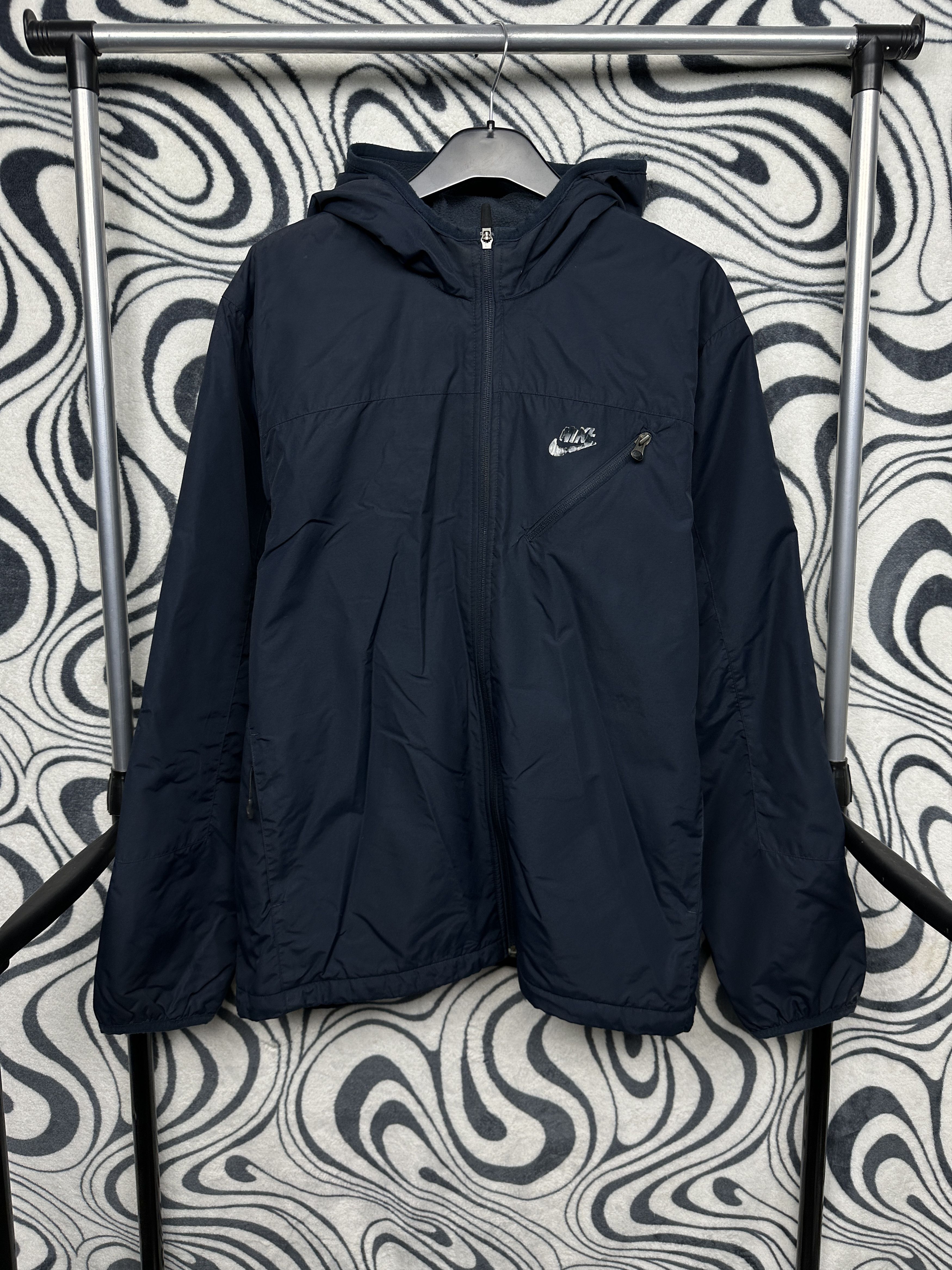 Nike Nike Mens Nylon Insulated Jacket Y2K Drill style Size US L / EU 52-54 / 3 - 1 Thumbnail