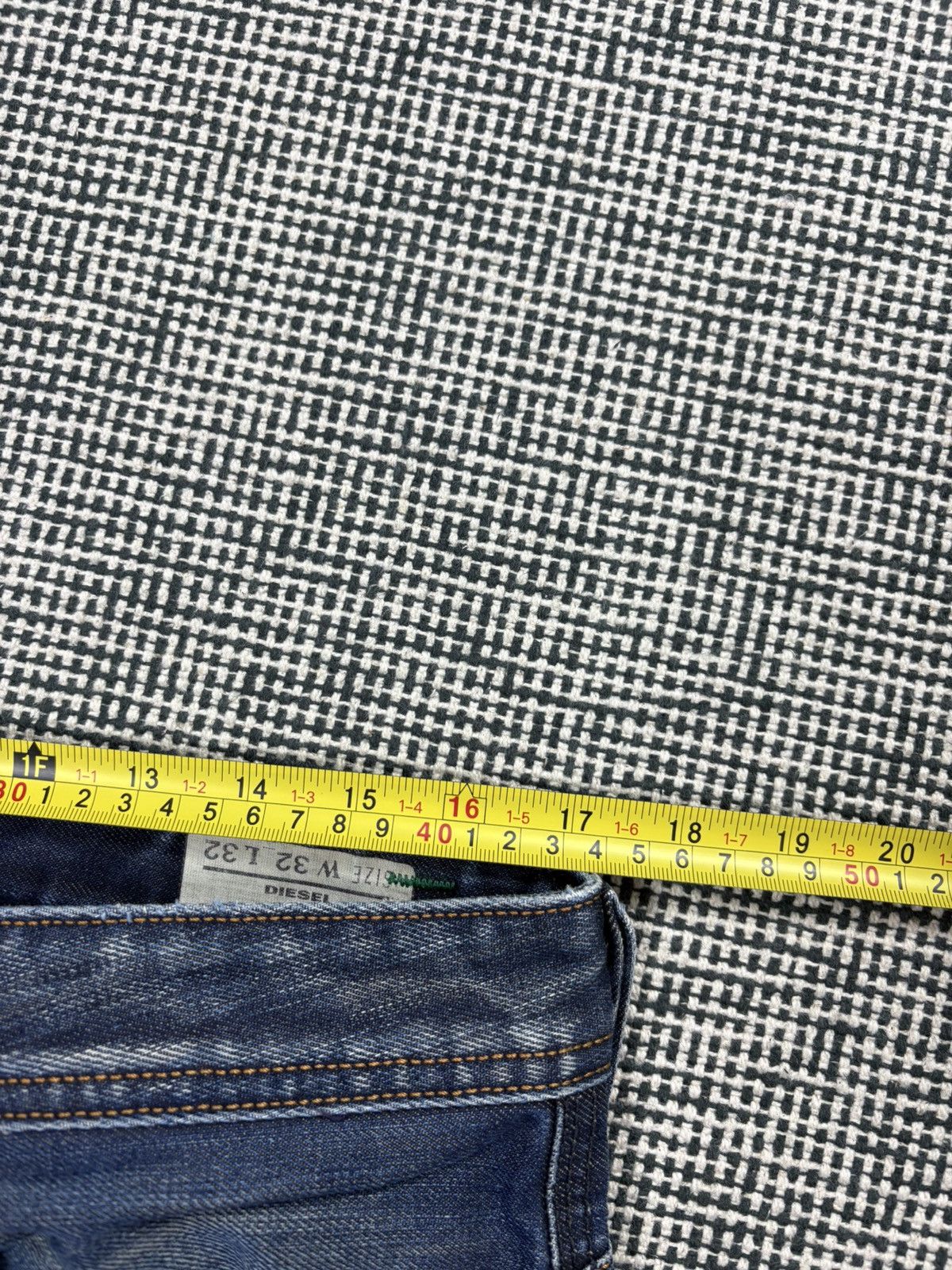 Diesel diesel thanaz washed straight jeans y2k vintage japanese Size US 34 / EU 50 - 7 Thumbnail