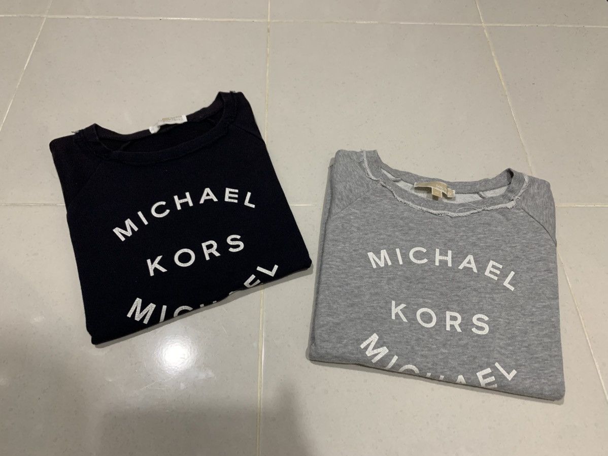 Michael Kors LAST DROP#Bundle Of Michael Kors Designer Shirt (2 pcs) Size S / US 4 / IT 40 - 1 Thumbnail