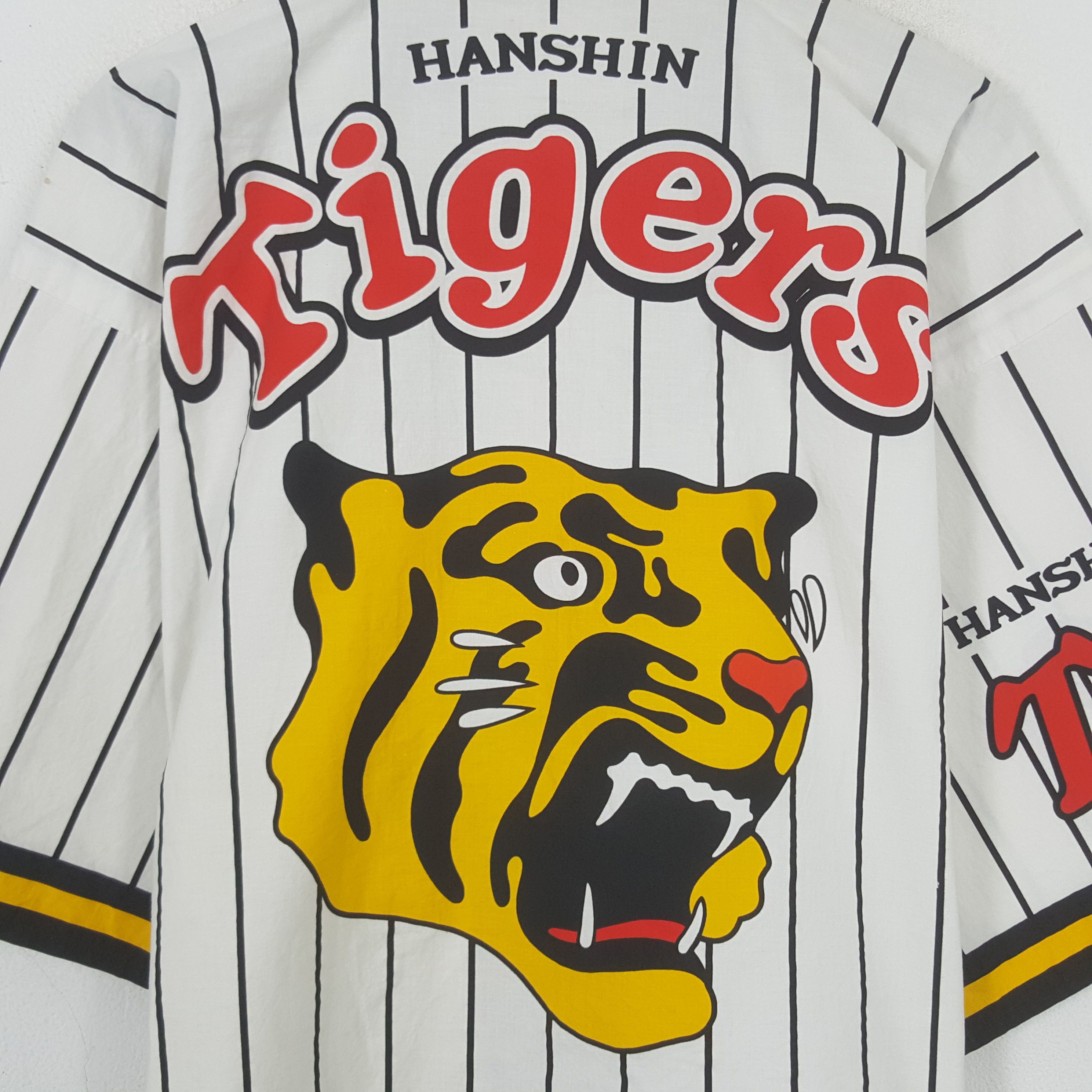 Japanese Brand VIntage Hanshin Tigers Kimono Japanese Jacket Size US L / EU 52-54 / 3 - 2 Thumbnail
