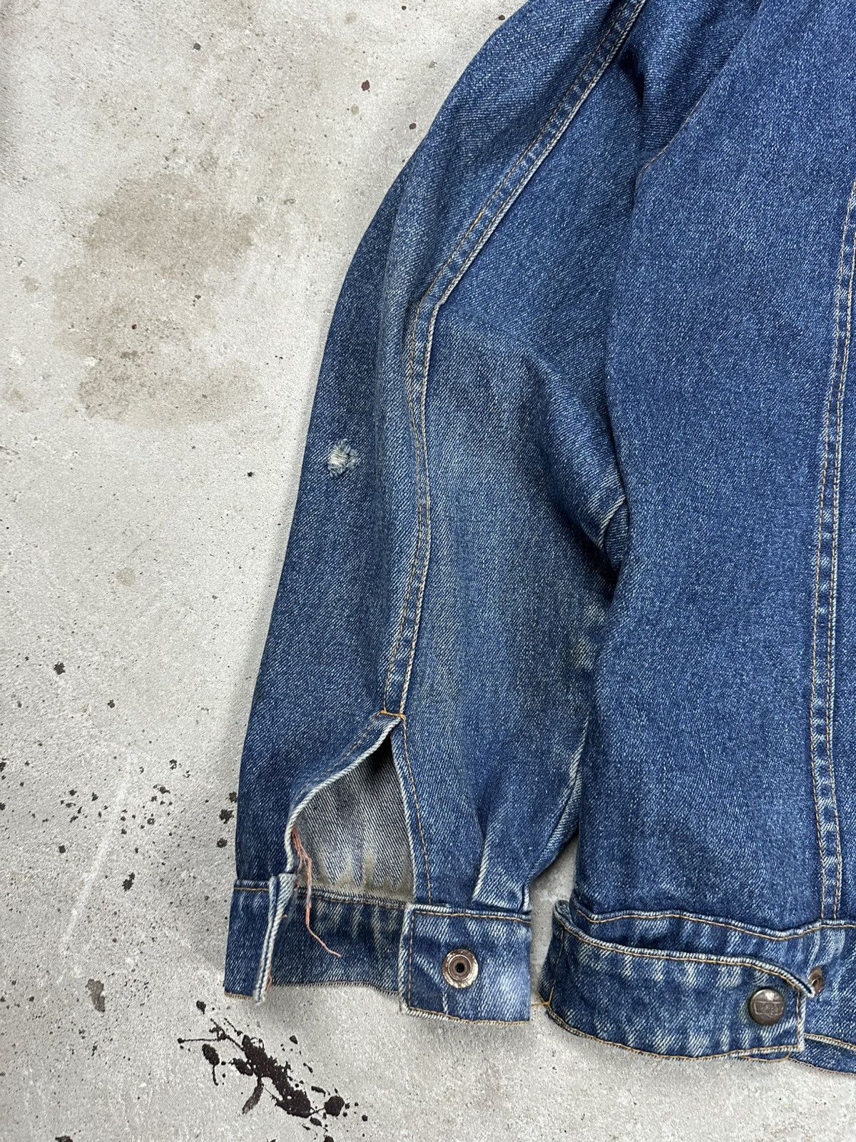 Vintage × Wrangler Vintage 70/80s Wrangler Denim Trucker Jacket Size US M / EU 48-50 / 2 - 13 Thumbnail